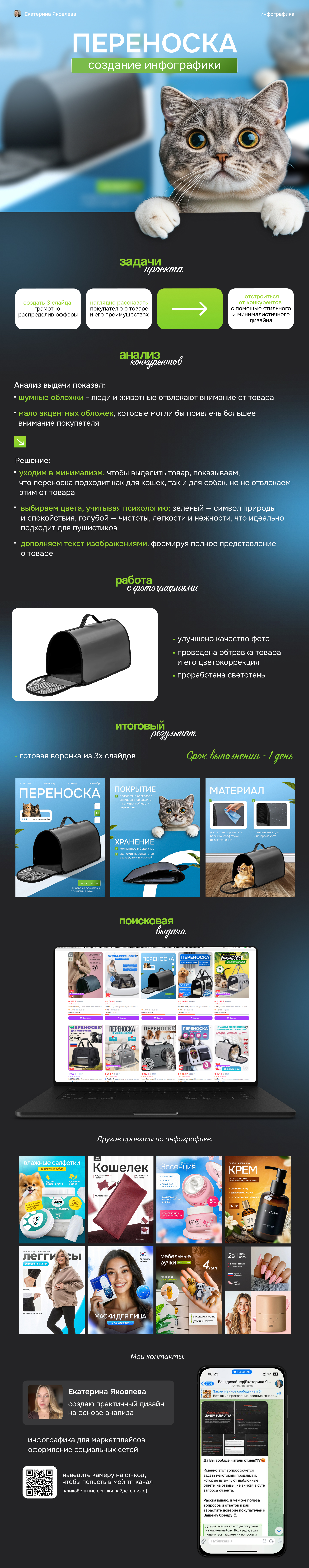 Инфографика|Карточка товара|Переноска для животных — Изображение №1 — Графика, Маркетинг на Dprofile