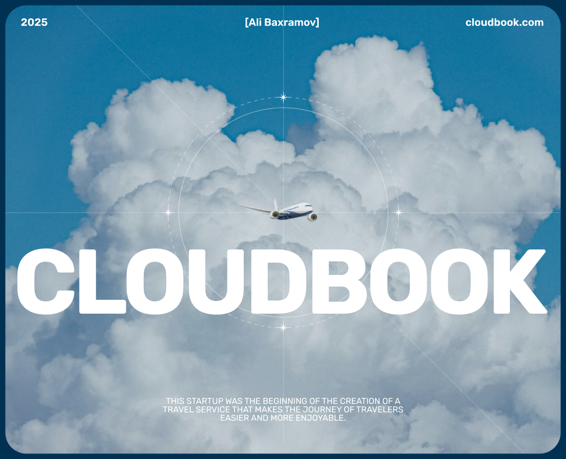 CLOUDBOOK | Travel service design concept — Интерфейсы, Брендинг на Dprofile