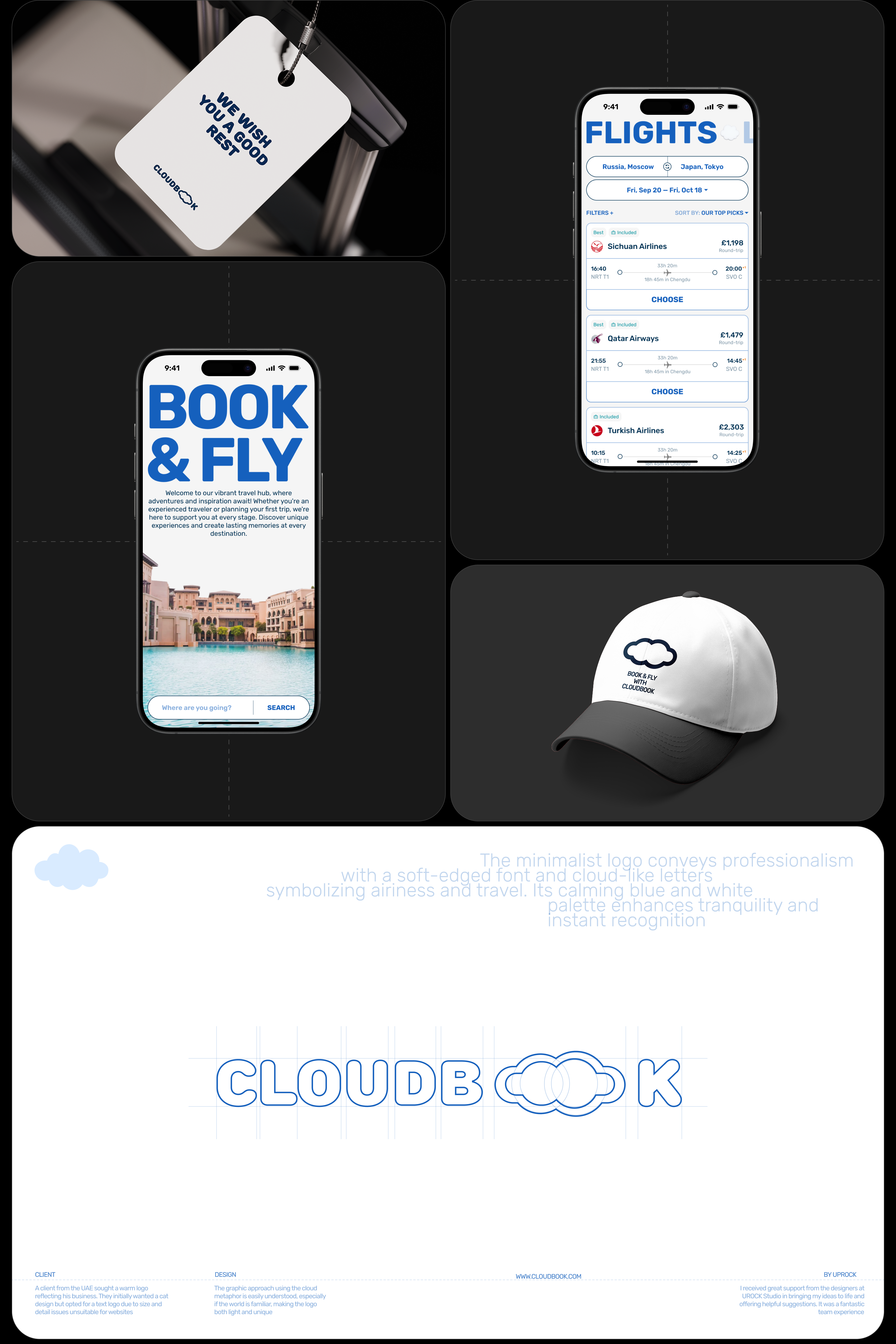 CLOUDBOOK | Travel service design concept — Изображение №5 — Интерфейсы, Брендинг на Dprofile