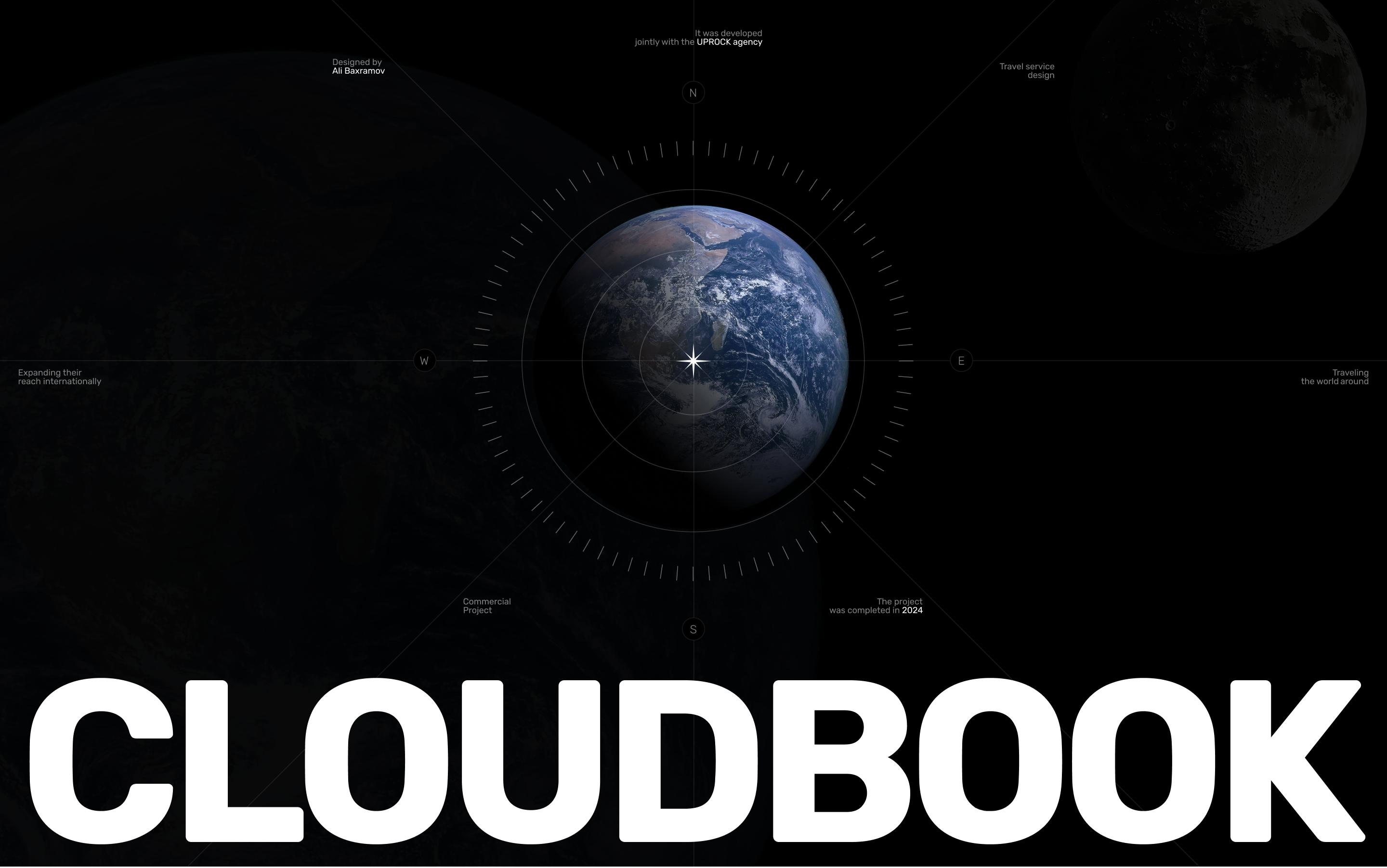 CLOUDBOOK | Travel service design concept — Изображение №1 — Интерфейсы, Брендинг на Dprofile