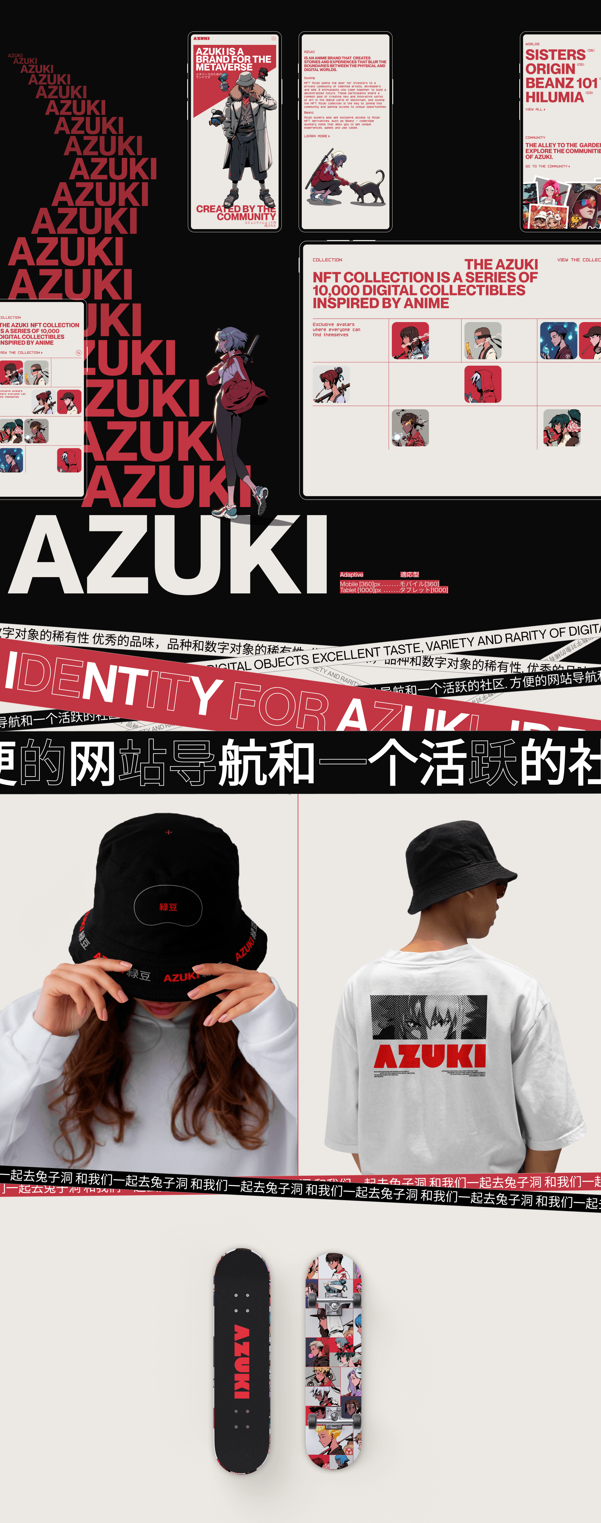 AZUKI | Corporate Redesign concept — Изображение №4 — Интерфейсы, Брендинг на Dprofile