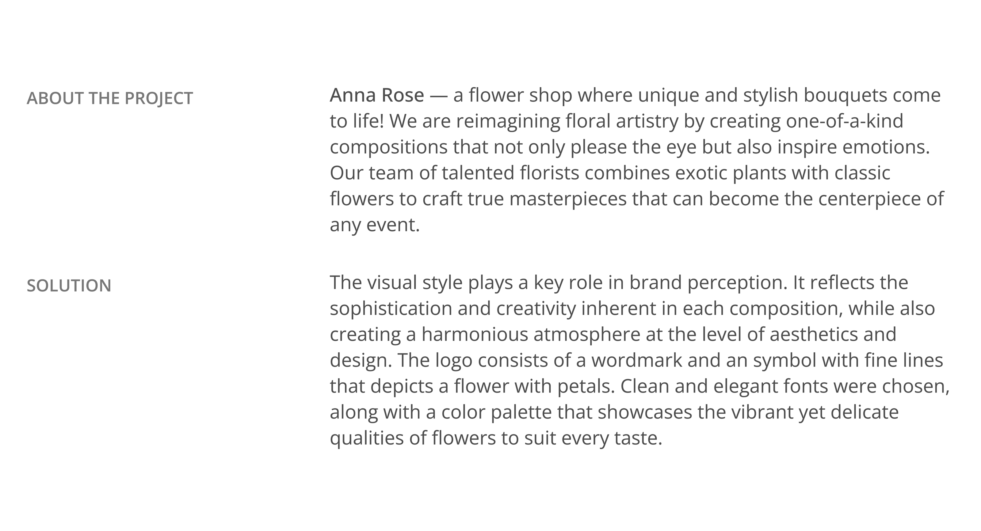 FLOWER SHOP | Brand Identity — Изображение №2 — Брендинг на Dprofile