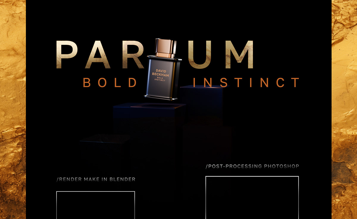 PARFUM | 3D Concept Design — Изображение №1 — 3D, Маркетинг на Dprofile