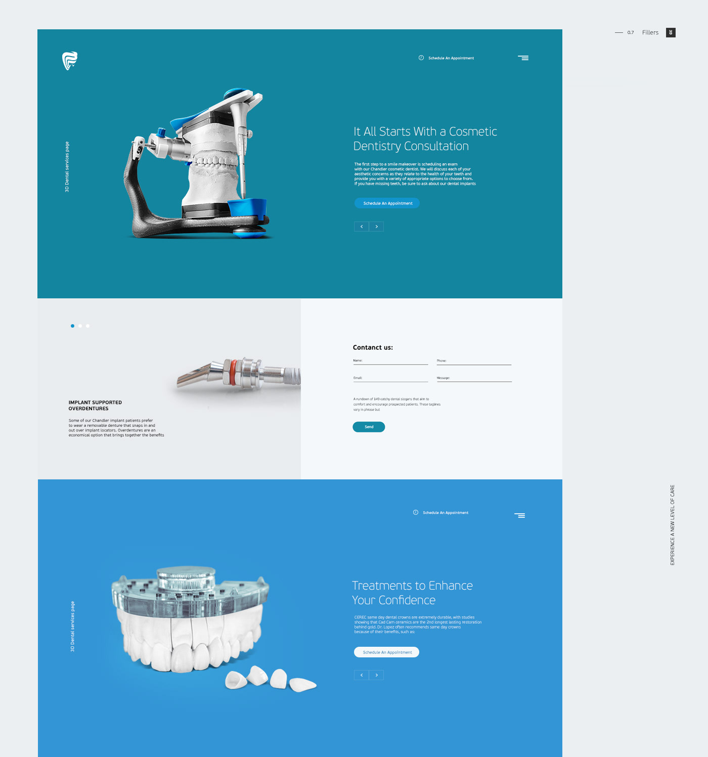 3D Dental — Изображение №8 — Интерфейсы, Брендинг на Dprofile