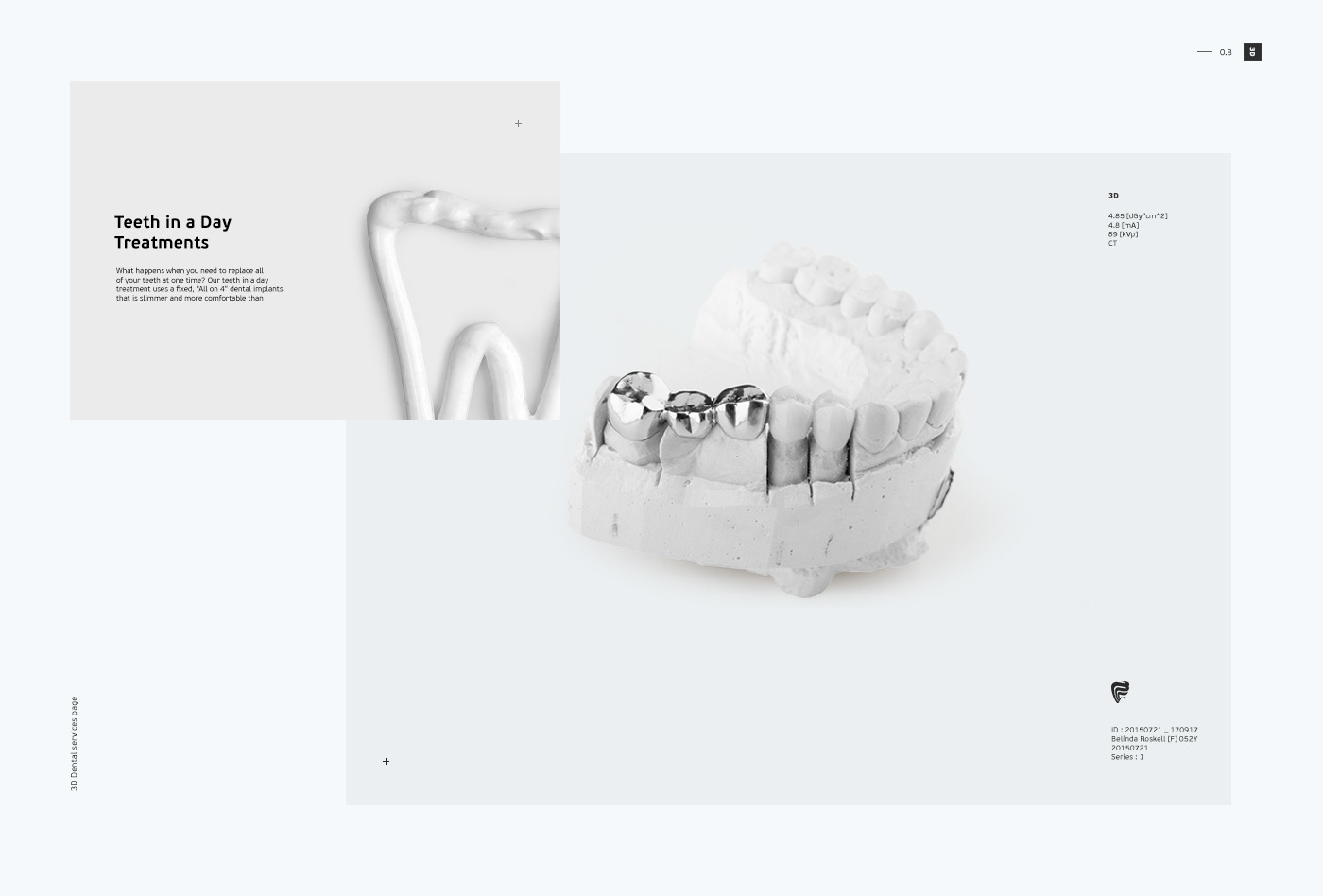 3D Dental — Изображение №9 — Интерфейсы, Брендинг на Dprofile