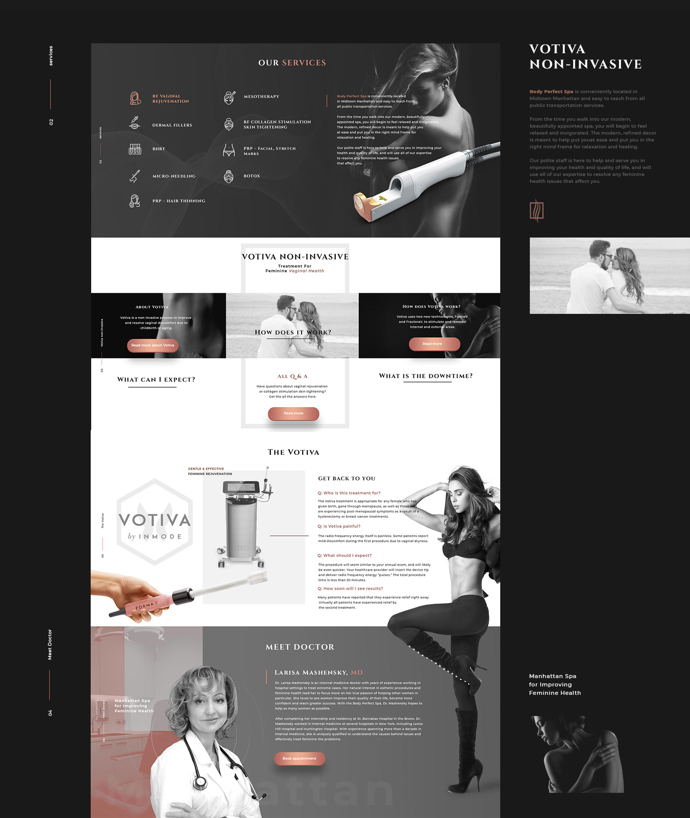 Body Perfect Spa — Изображение №3 — Интерфейсы, Брендинг на Dprofile