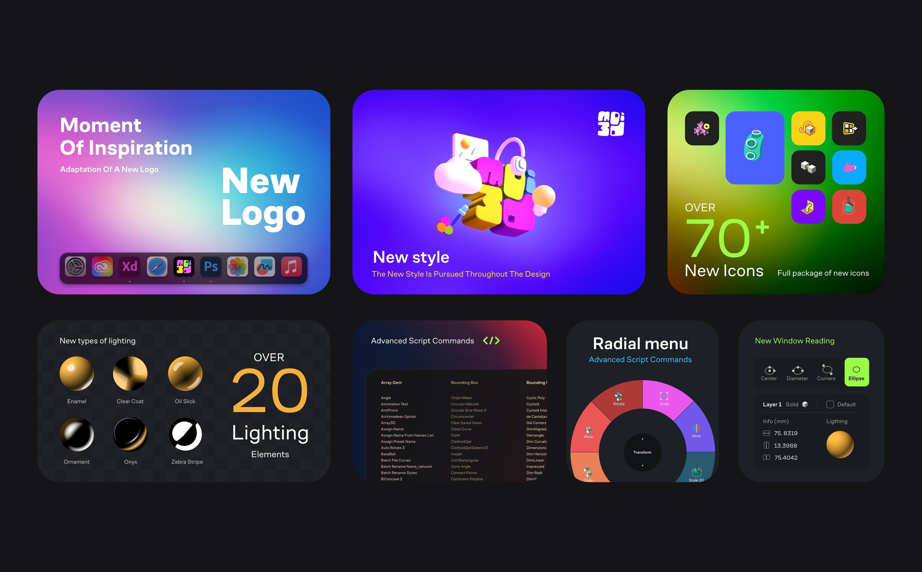 Moi3D — Изображение №4 — Интерфейсы, Брендинг на Dprofile