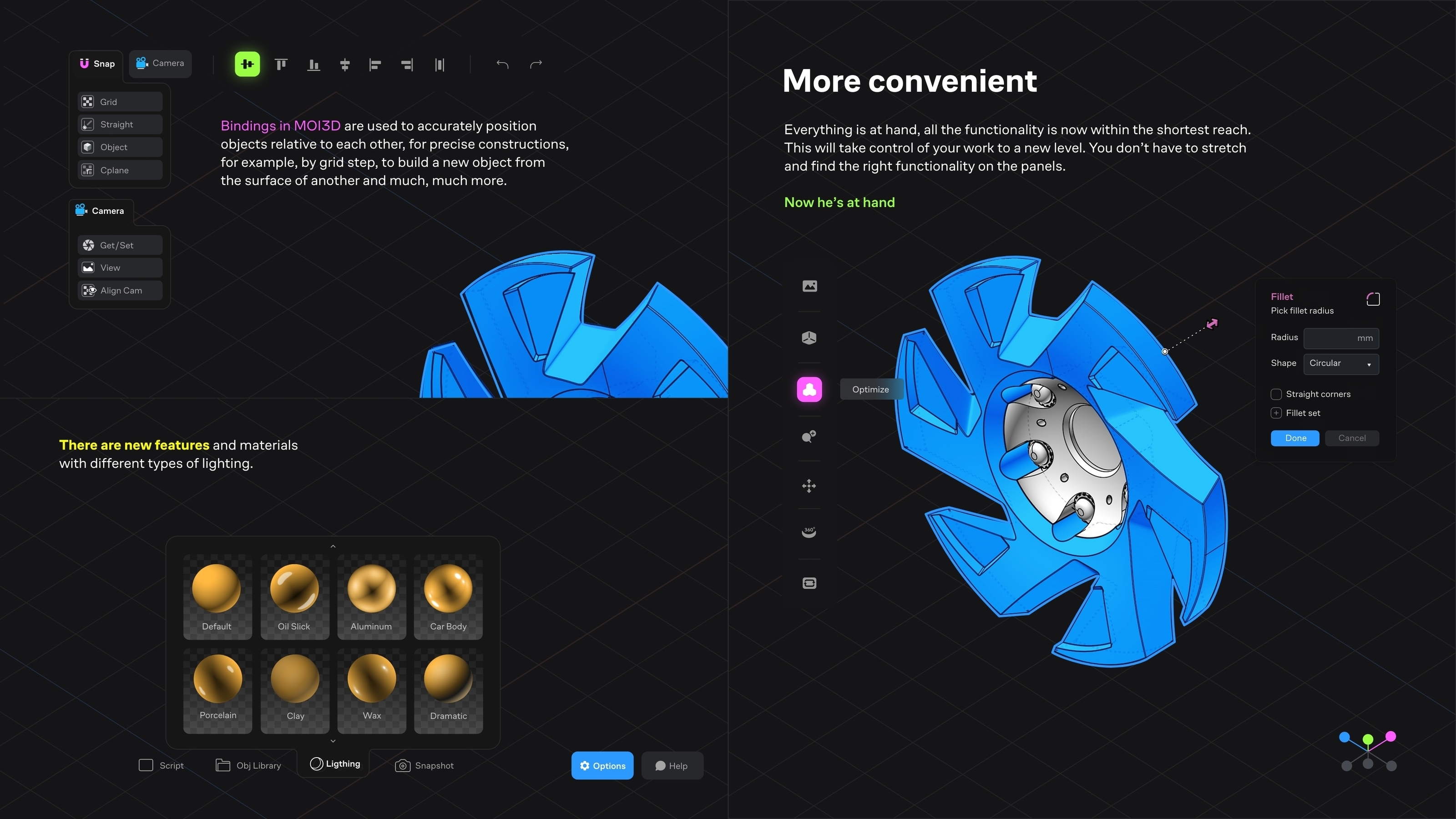 Moi3D — Изображение №5 — Интерфейсы, Брендинг на Dprofile
