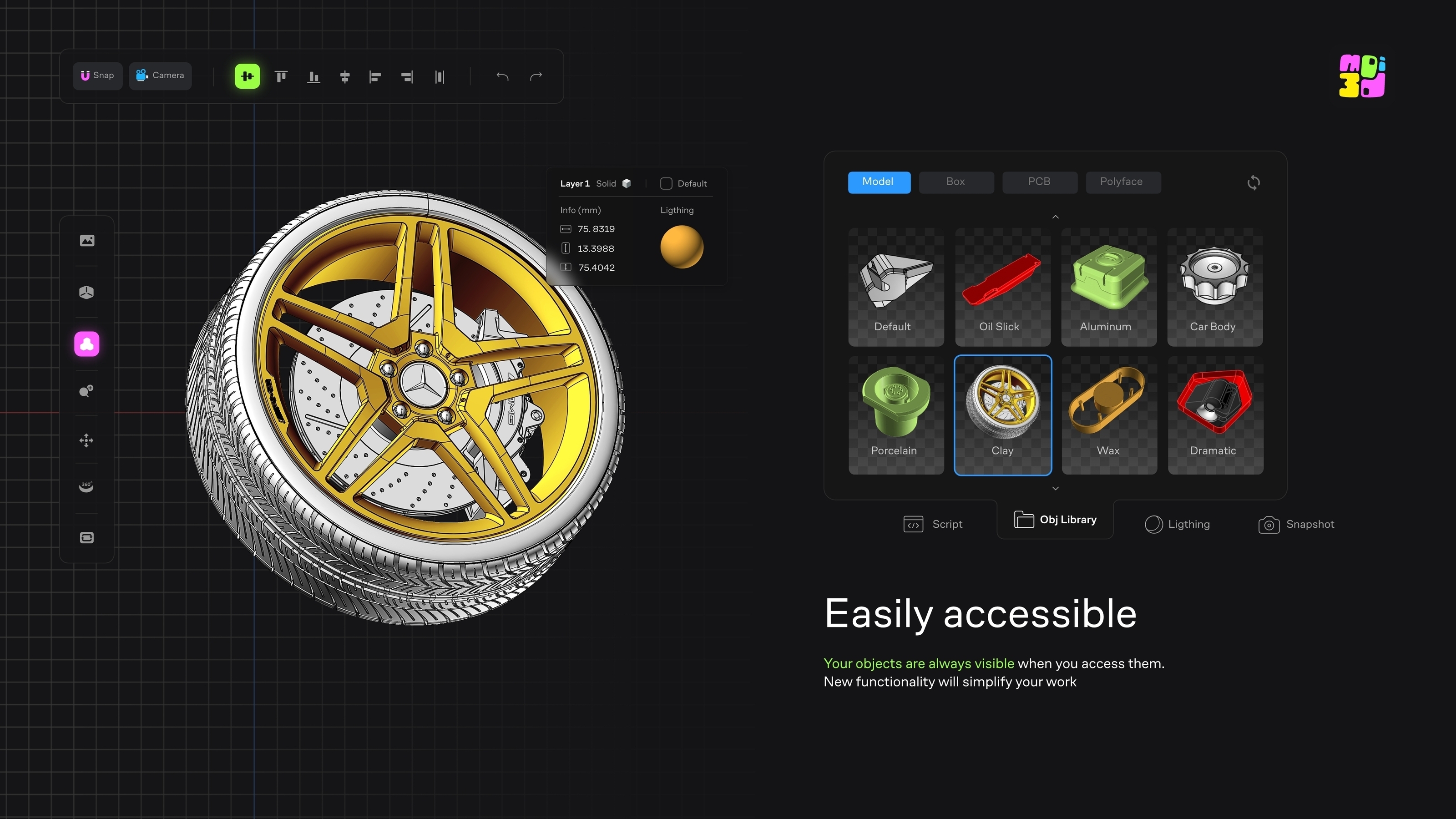 Moi3D — Изображение №8 — Интерфейсы, Брендинг на Dprofile