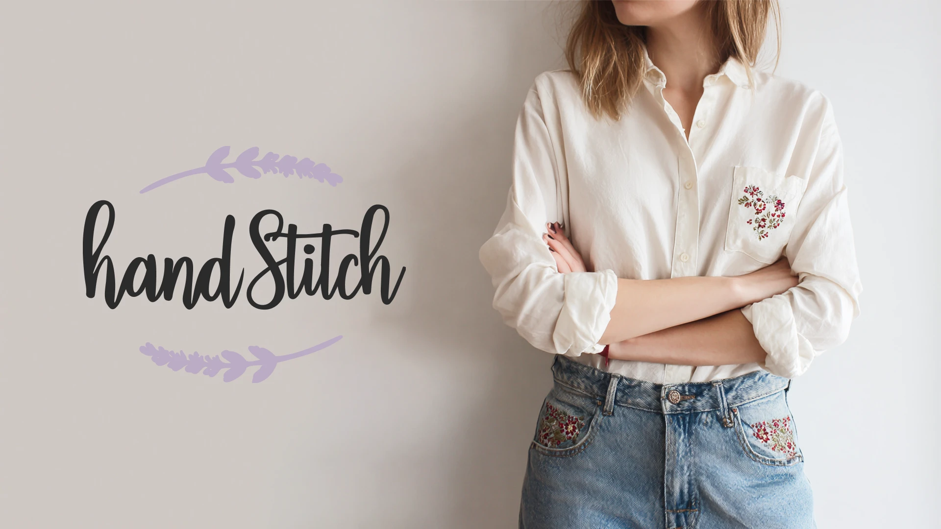 Hand Stitch | Логотип | Фирменный стиль | Logo | Visual — Изображение №1 — Брендинг на Dprofile