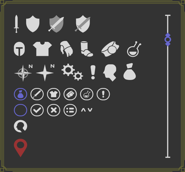 UX\UI RPG Game Concept — Изображение №7 — Интерфейсы, Иллюстрация на Dprofile