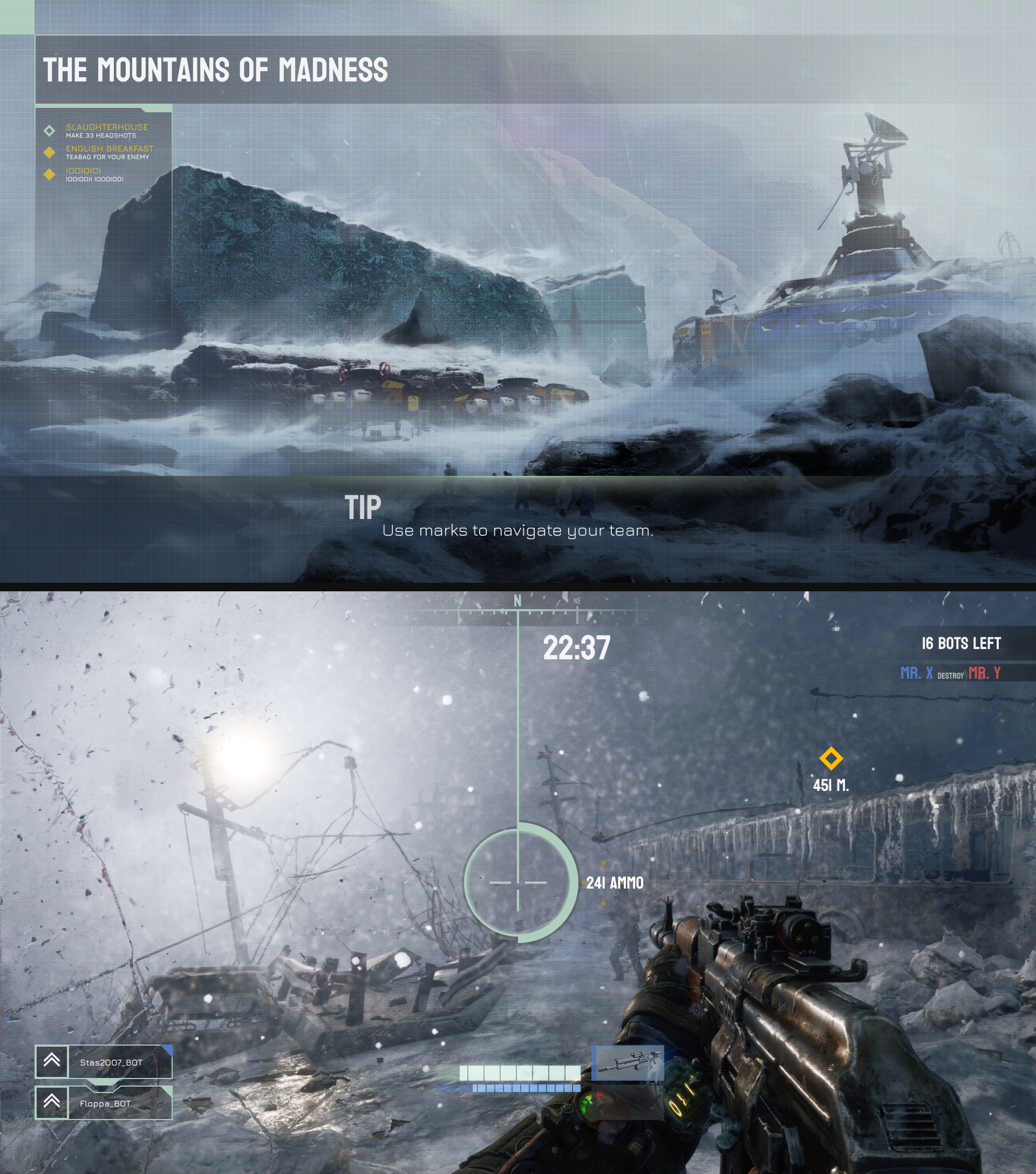 UX\UI Command FPS Game Concept — Изображение №8 — Интерфейсы на Dprofile