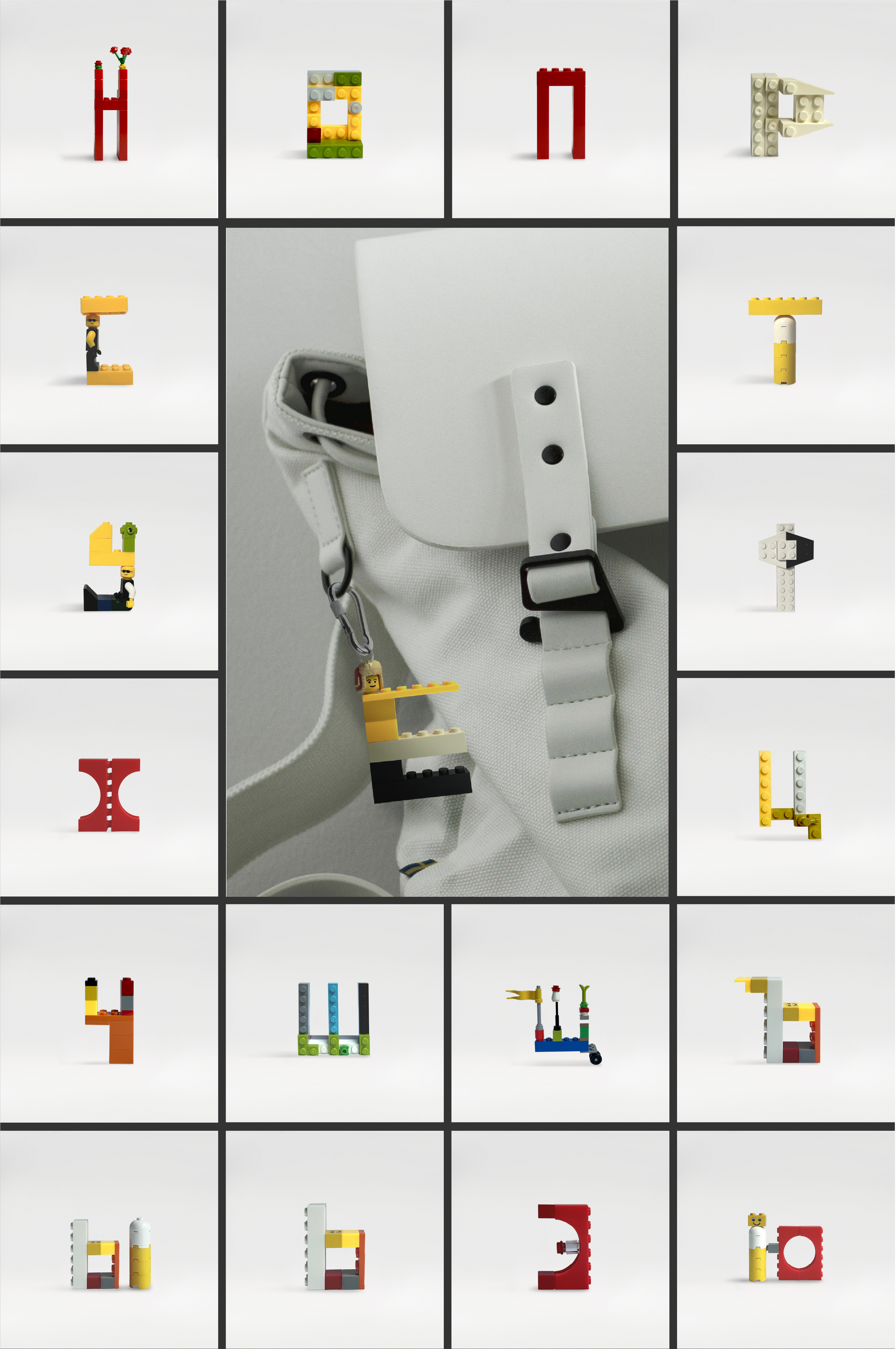 33 лего-буквы буквального челленджа — Изображение №4 — Графика, 3D на Dprofile