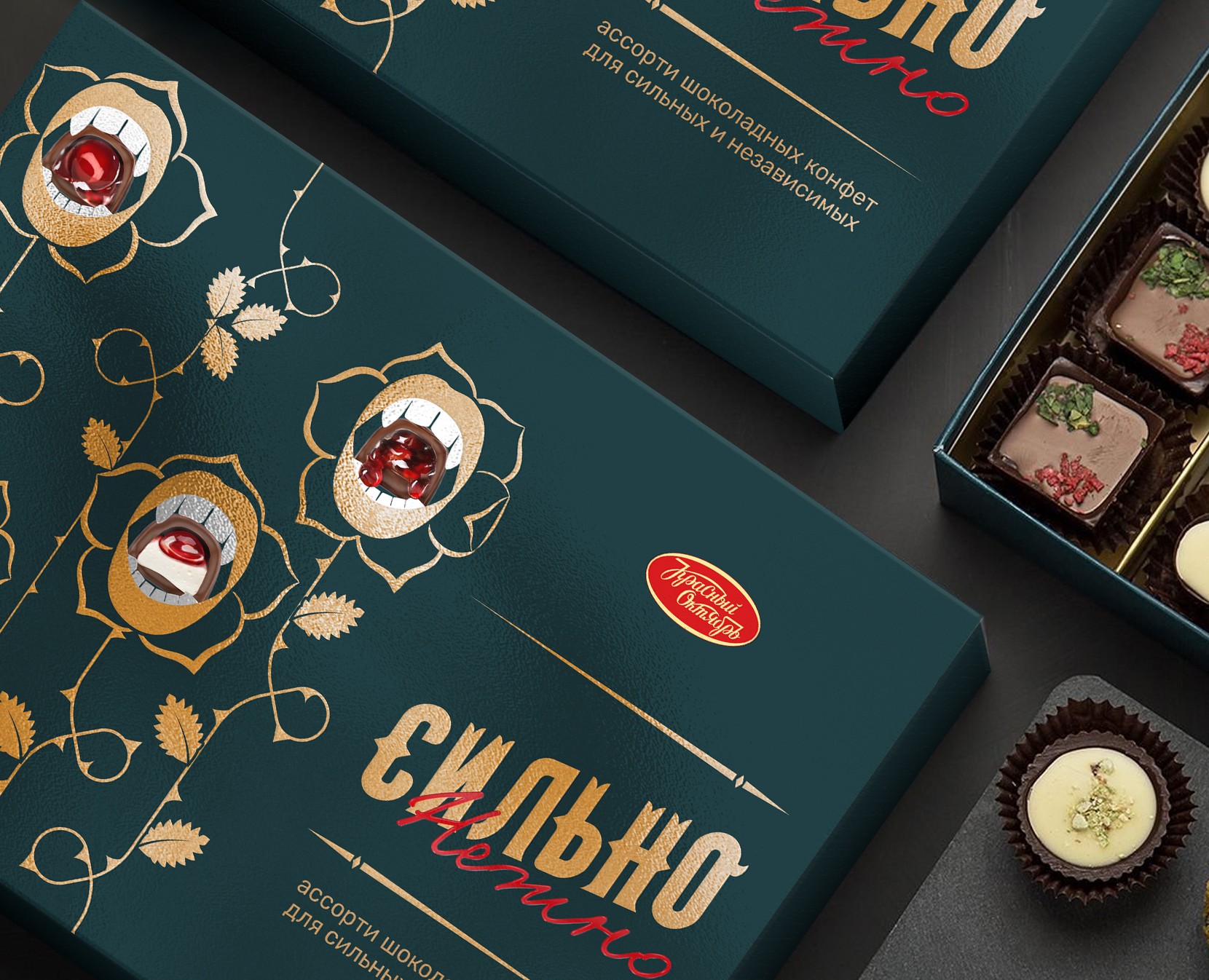 Конфеты ассорти | Assorted box of chocolates — Брендинг на Dprofile