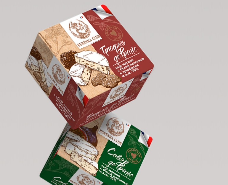 Cheese packaging | Редизайн упаковок сыра — Брендинг, Графика на Dprofile