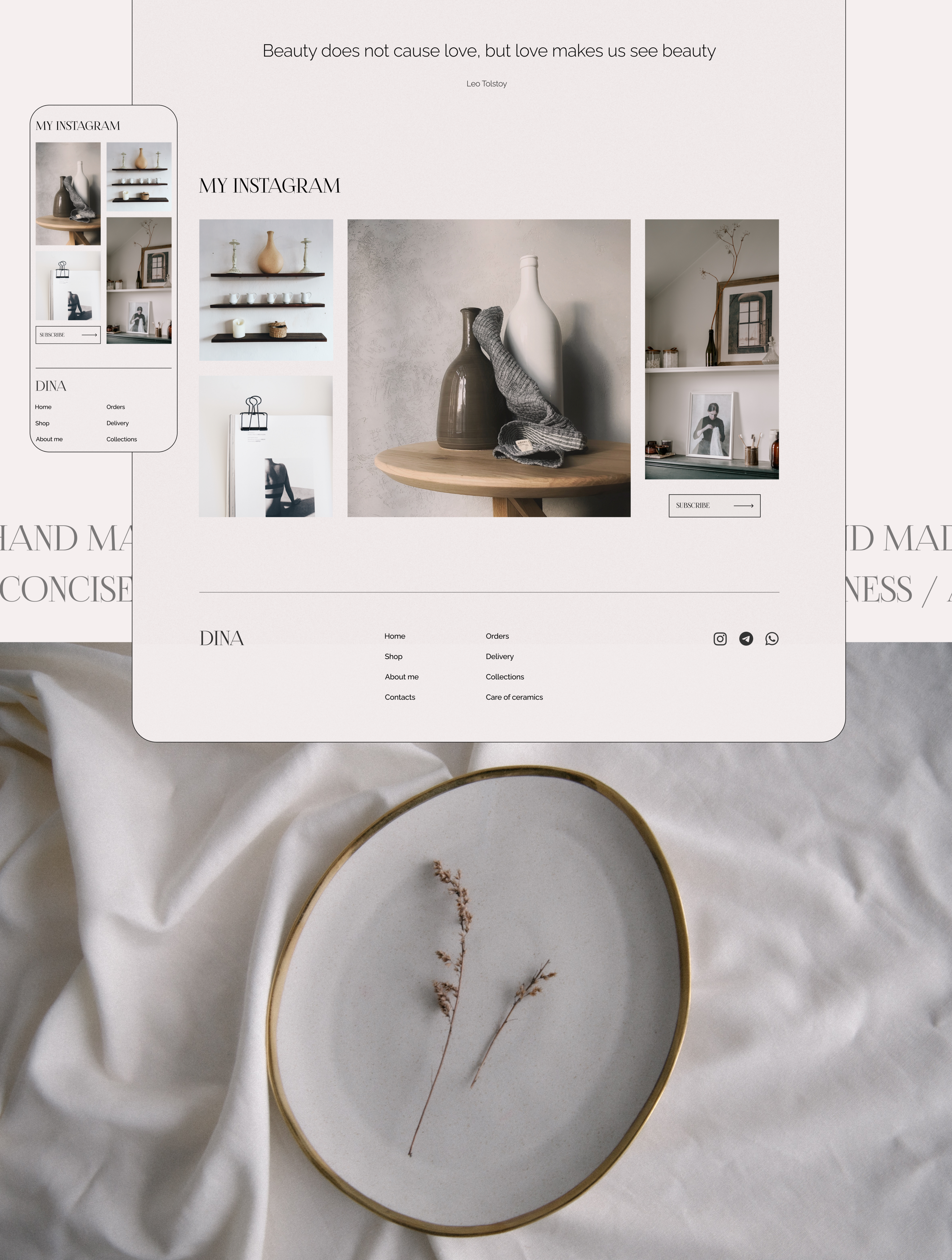 Online ceramics store — Изображение №8 — Интерфейсы на Dprofile