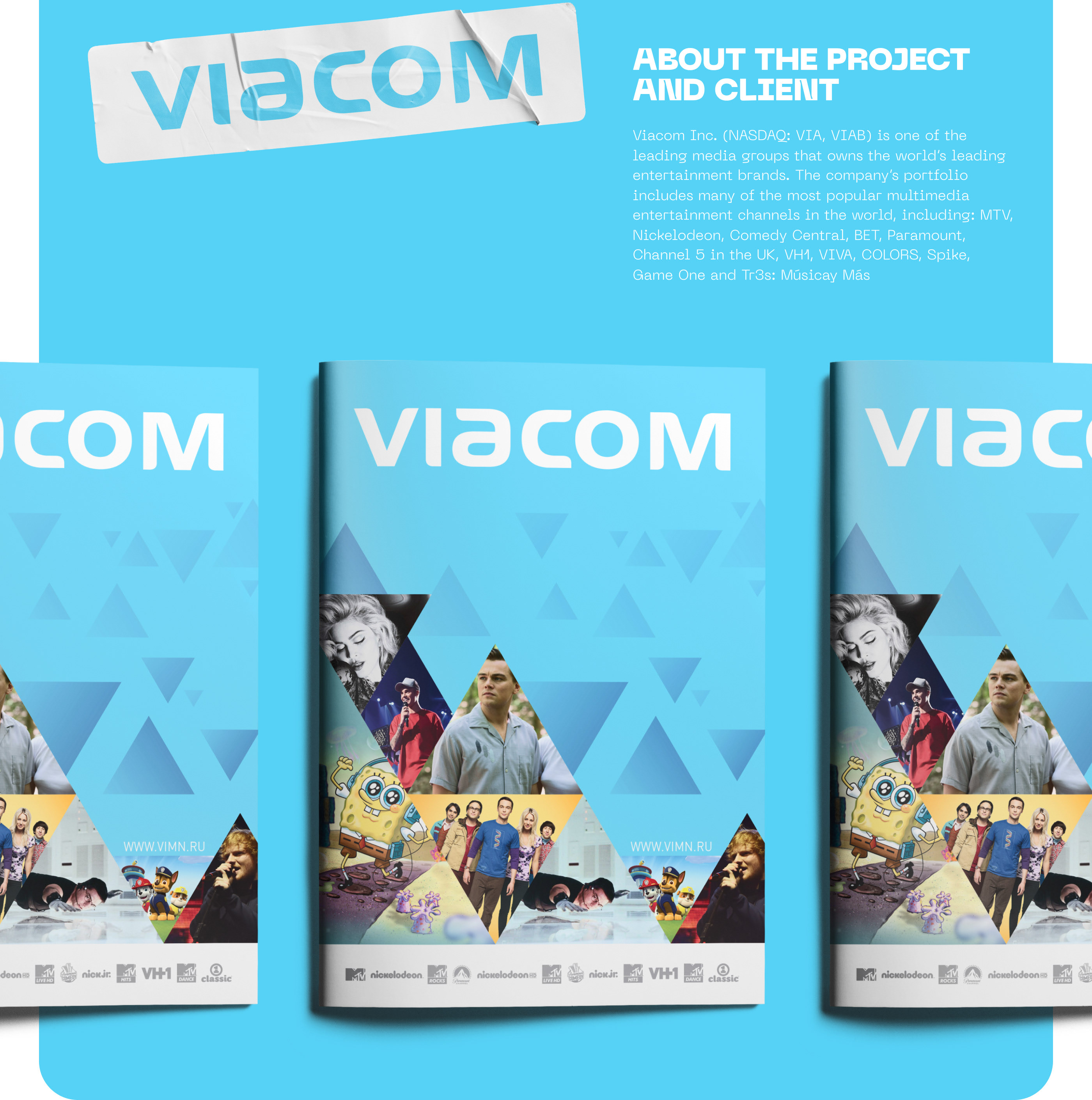 Viacom International. Print catalogue — Изображение №2 — Брендинг, Маркетинг на Dprofile