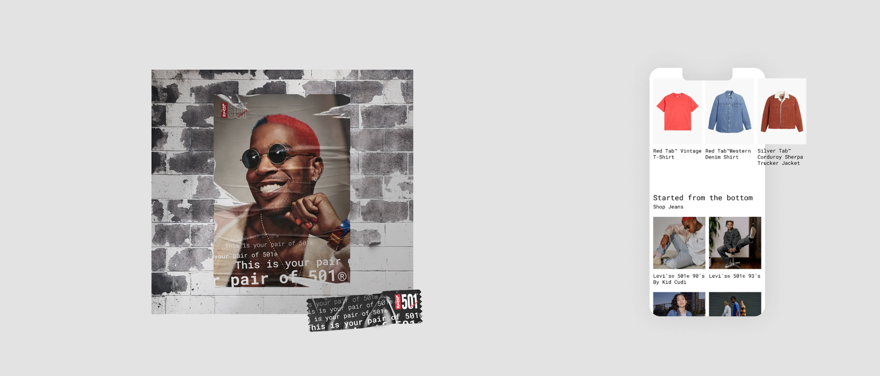 Levi's. E-commerce. Redesign — Изображение №3 — Анимация, Интерфейсы на Dprofile