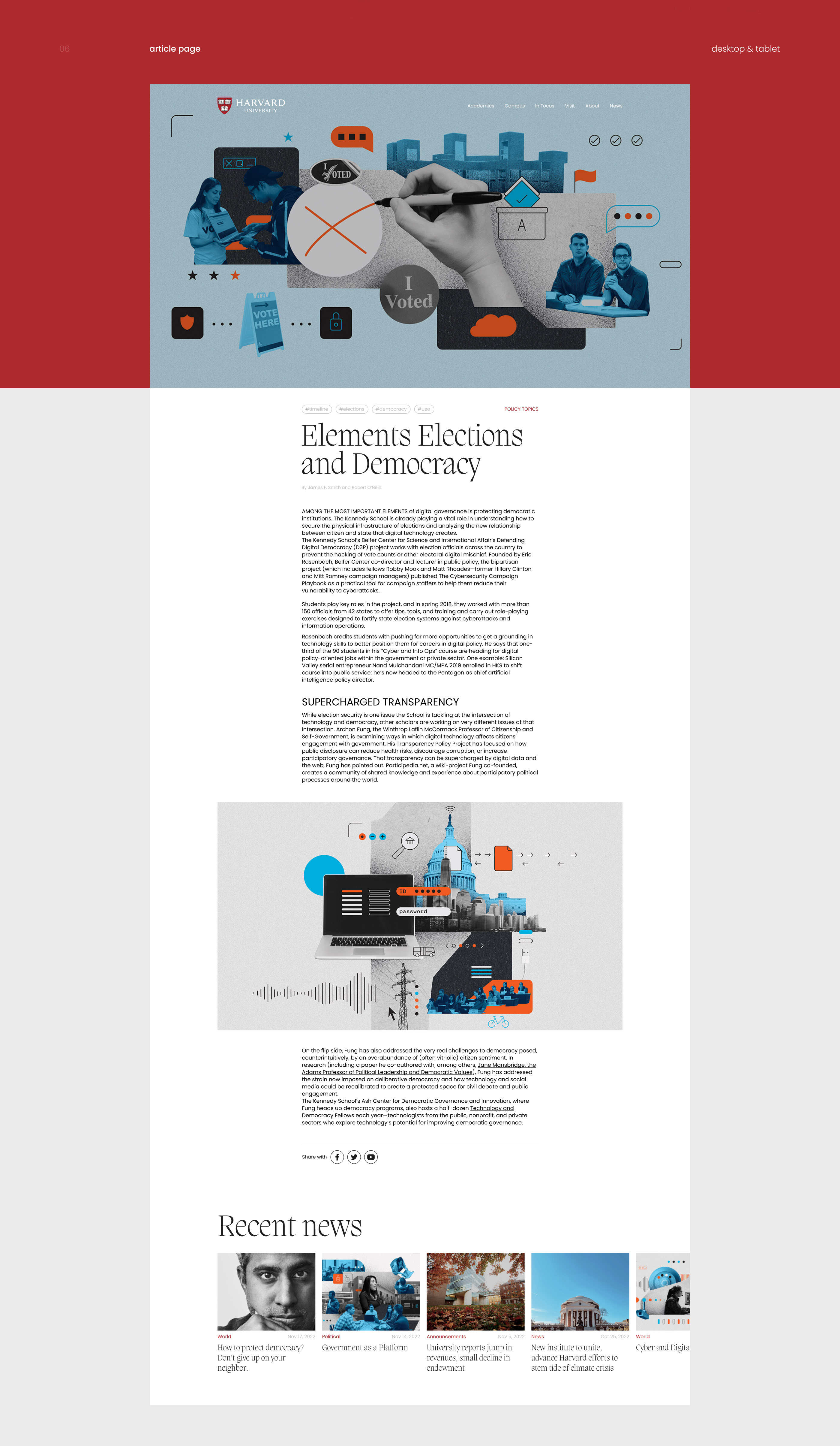 Harvard University. Corporate site. Redesign — Изображение №10 — Анимация, Интерфейсы на Dprofile