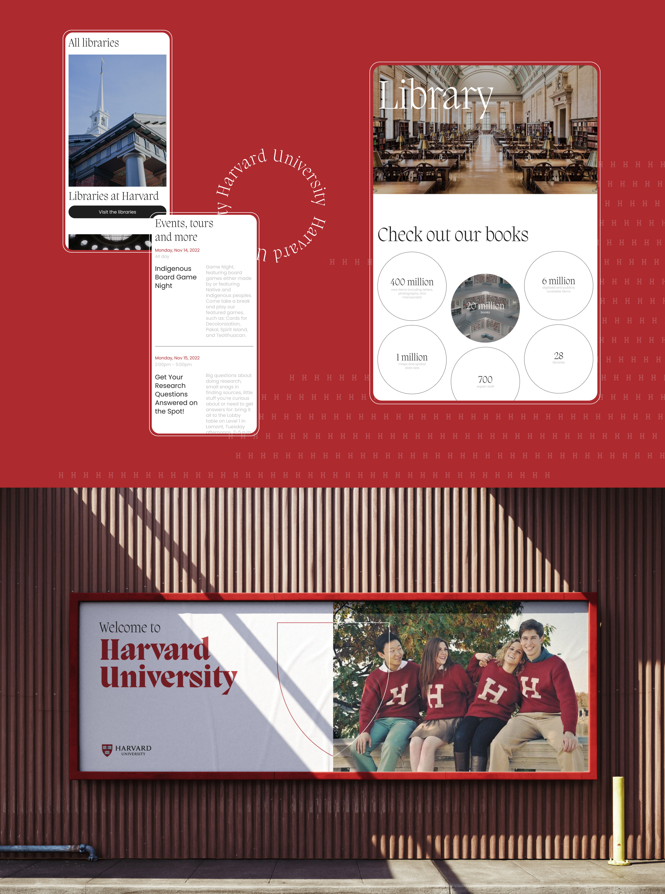 Harvard University. Corporate site. Redesign — Изображение №7 — Анимация, Интерфейсы на Dprofile
