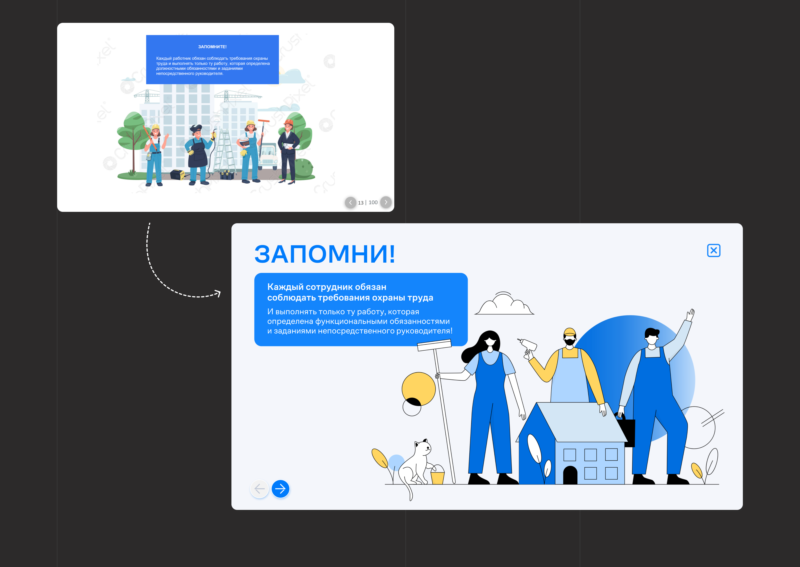Курс для внутреннего обучения сотрудников — Изображение №17 — Графика, Маркетинг на Dprofile