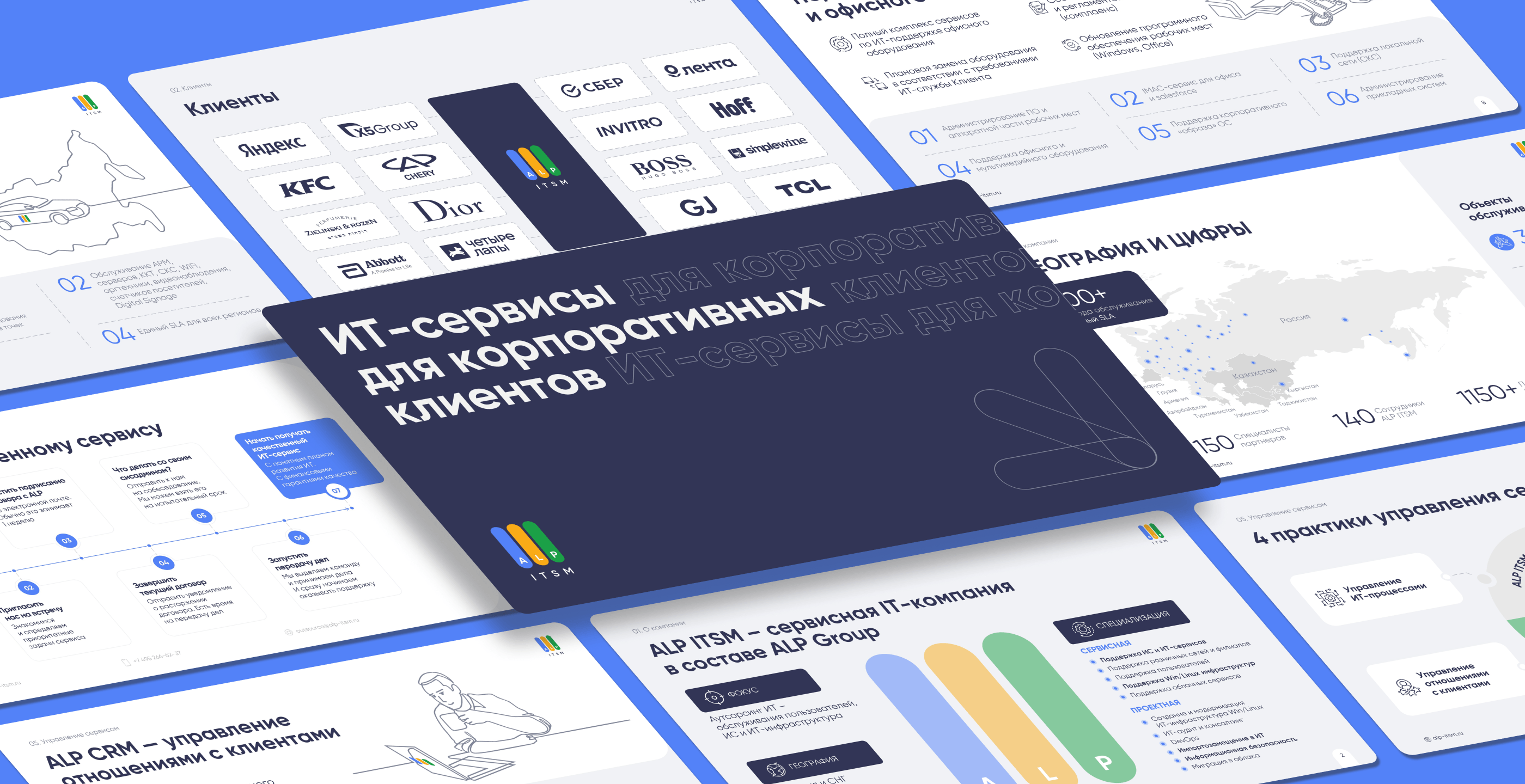 ПЕРЕУПАКОВКА ВСЕХ ПРЕЗЕНТАЦИЙ КОМПАНИИ | PRESENTATION — Изображение №7 — Графика, Маркетинг на Dprofile