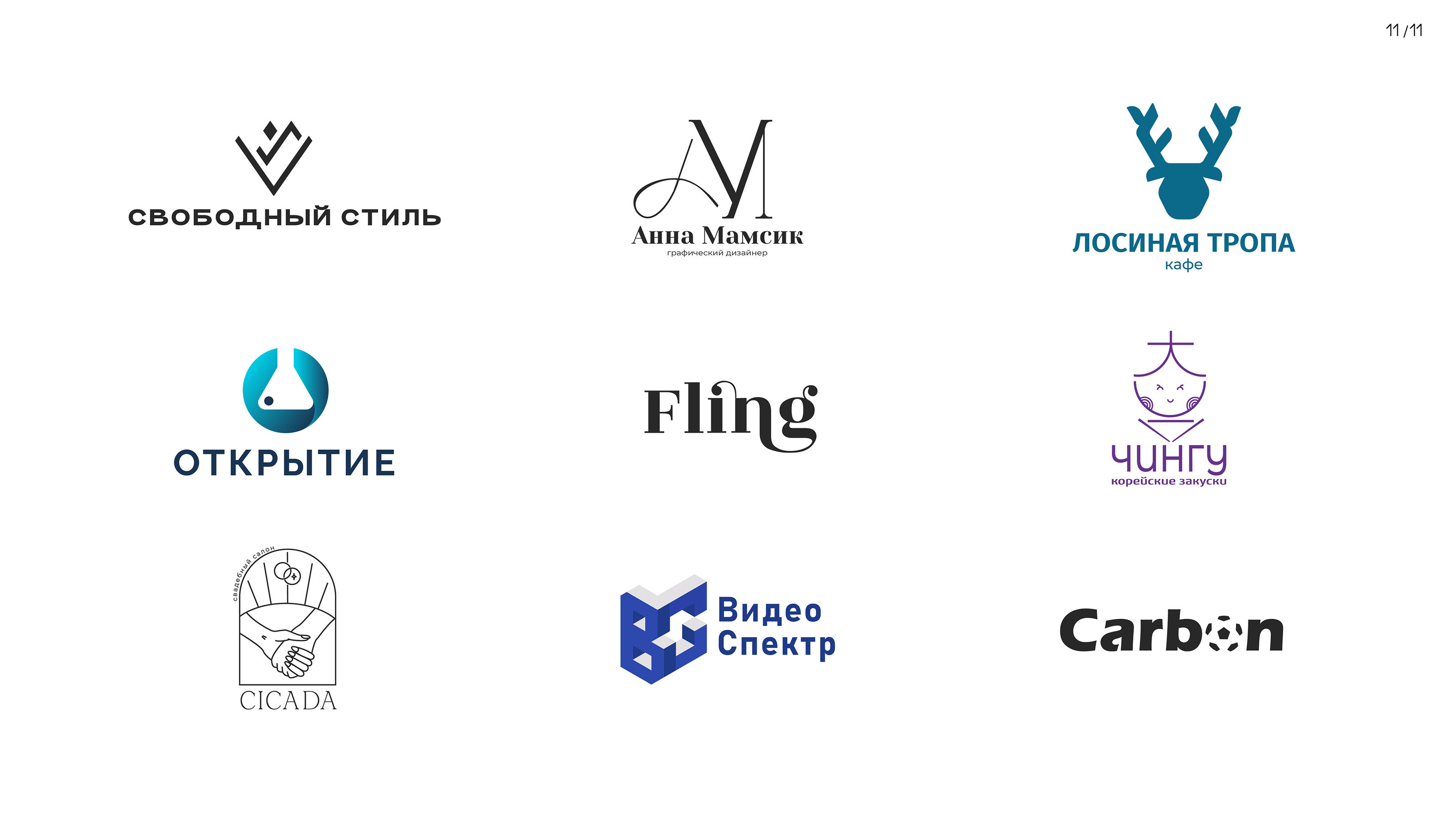 Логофолио | logofolio 2023 — Изображение №11 — Брендинг на Dprofile