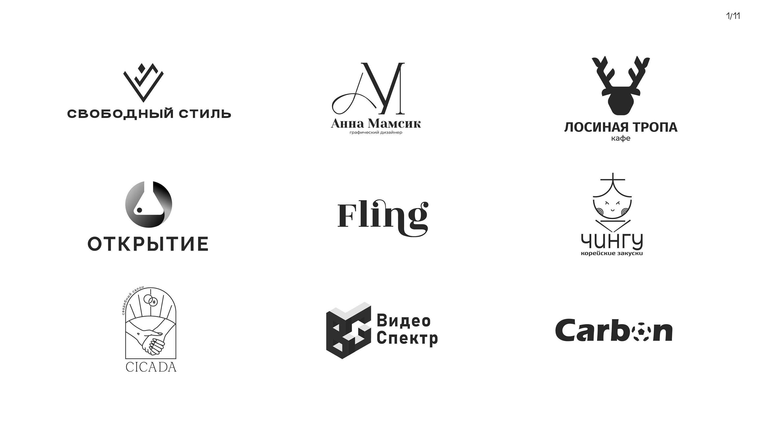 Логофолио | logofolio 2023 — Изображение №1 — Брендинг на Dprofile