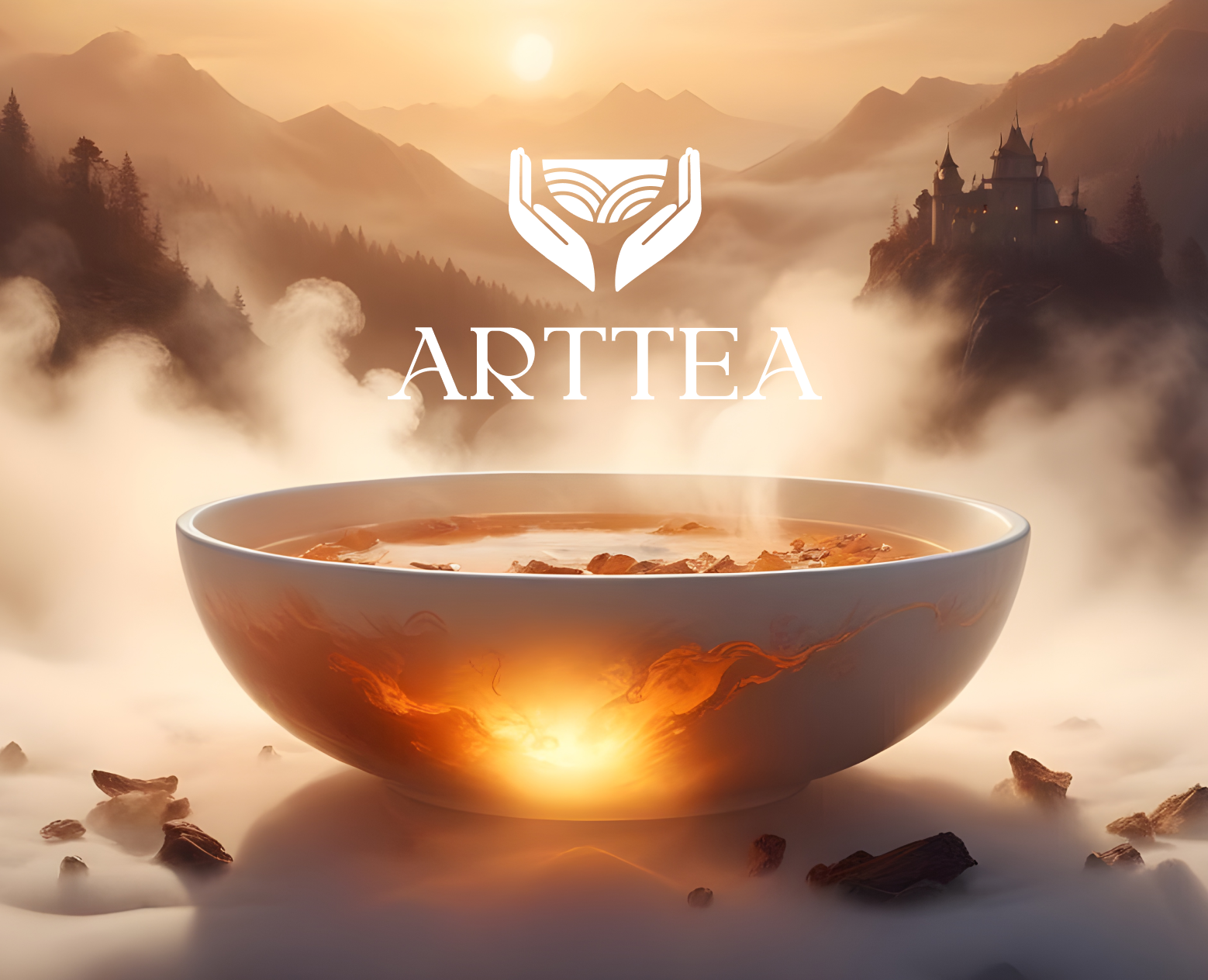 Логотип и упаковка для бренда чая ARTTEA — Брендинг на Dprofile