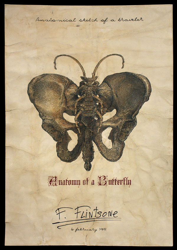 Anatomical sketch of a traveler — Изображение №2 — Иллюстрация, Графика на Dprofile