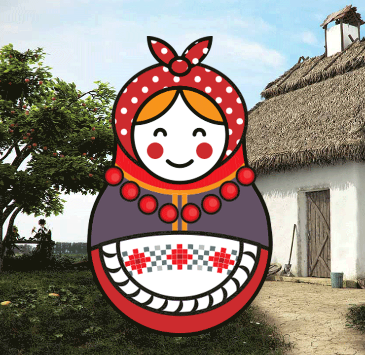 Анимированные матрёшки для проект "Русский Дзен" — Изображение №5 — Брендинг, Анимация на Dprofile