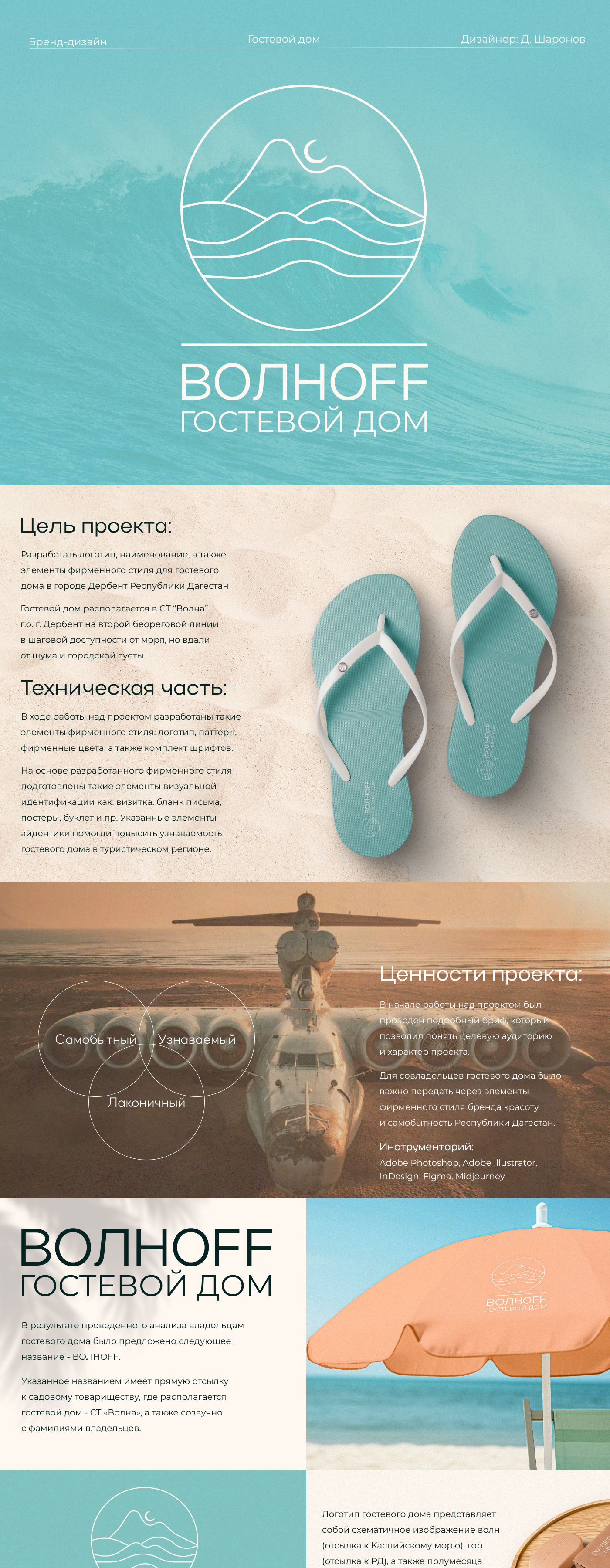 Бренд-дизайн для гостевого дома | Фирменный стиль — Изображение №1 — Брендинг, Маркетинг на Dprofile
