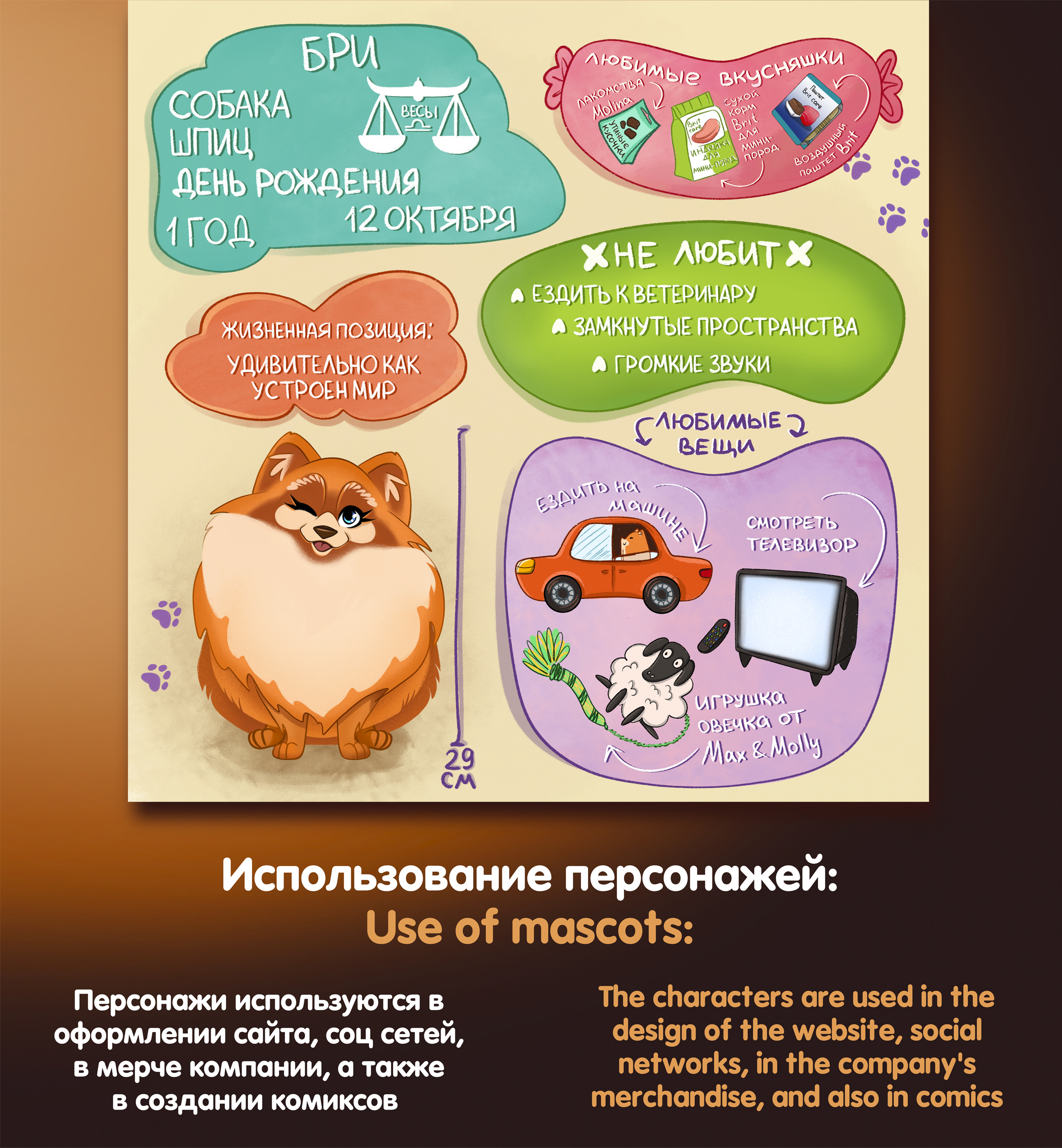 Маскоты и комиксы для компании "Brit Care" — Изображение №7 — Брендинг, Иллюстрация на Dprofile