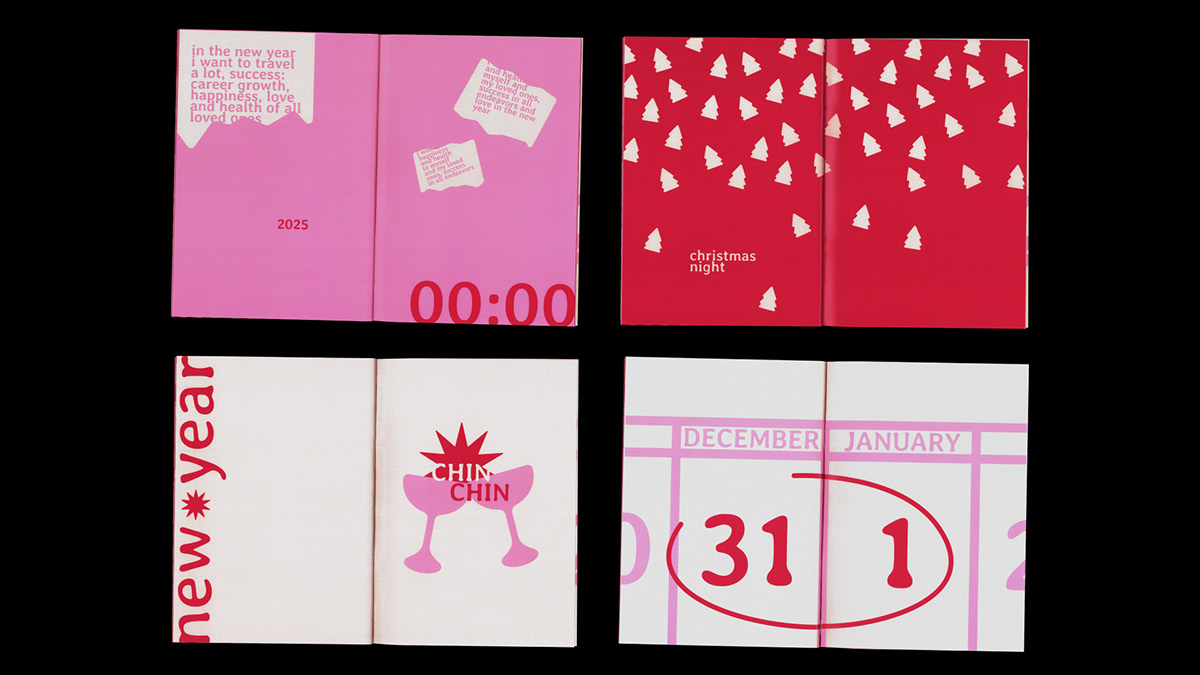 Zine «The Spirit of the New Year» — Изображение №14 — Брендинг, Графика на Dprofile