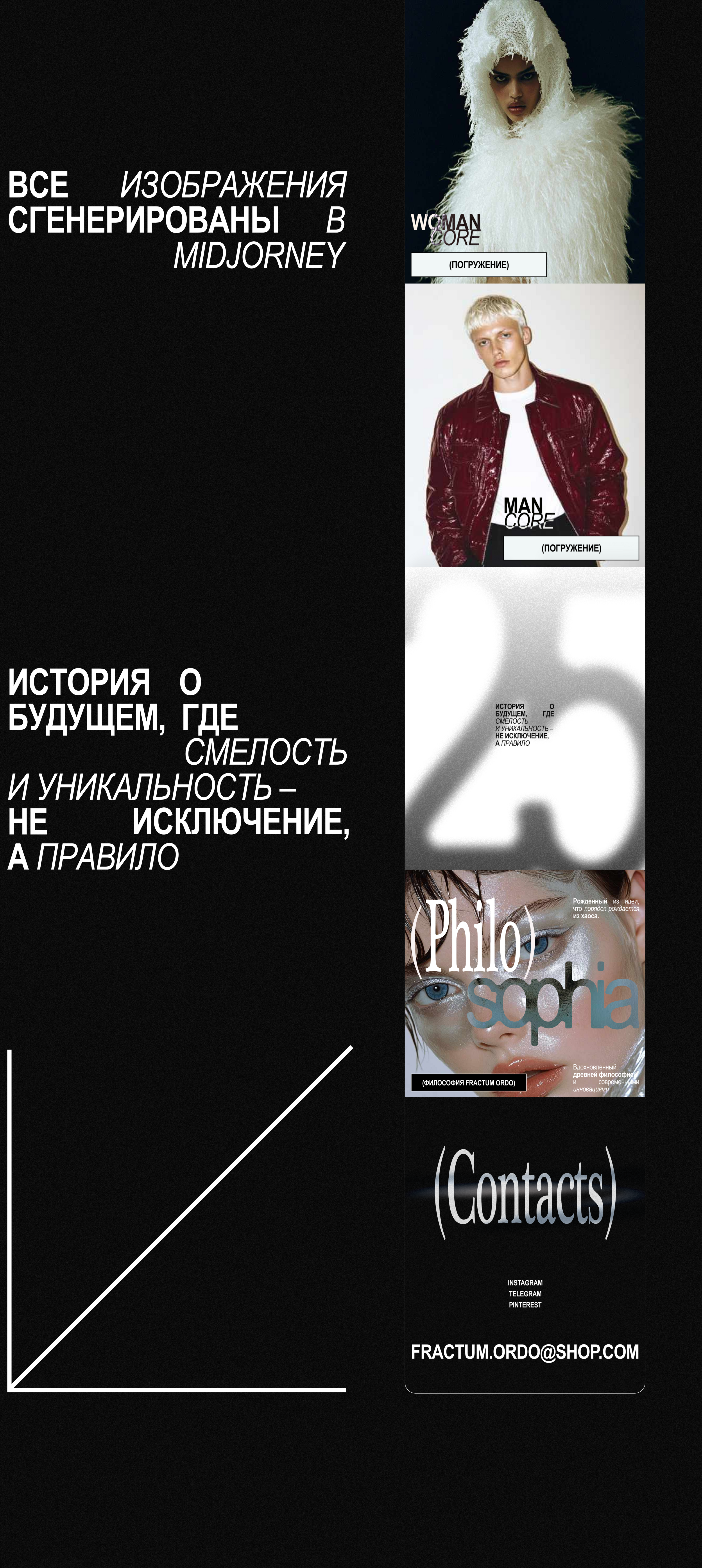 ONLINE STORE (FRACTUM) ORDO — Изображение №5 — Интерфейсы, Брендинг на Dprofile