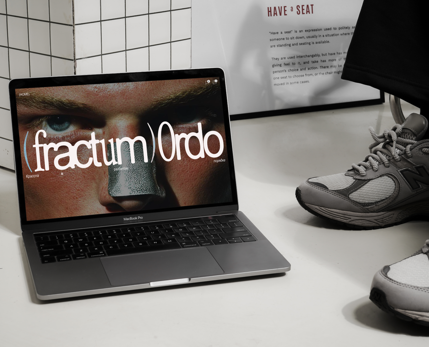 ONLINE STORE (FRACTUM) ORDO — Интерфейсы, Брендинг на Dprofile