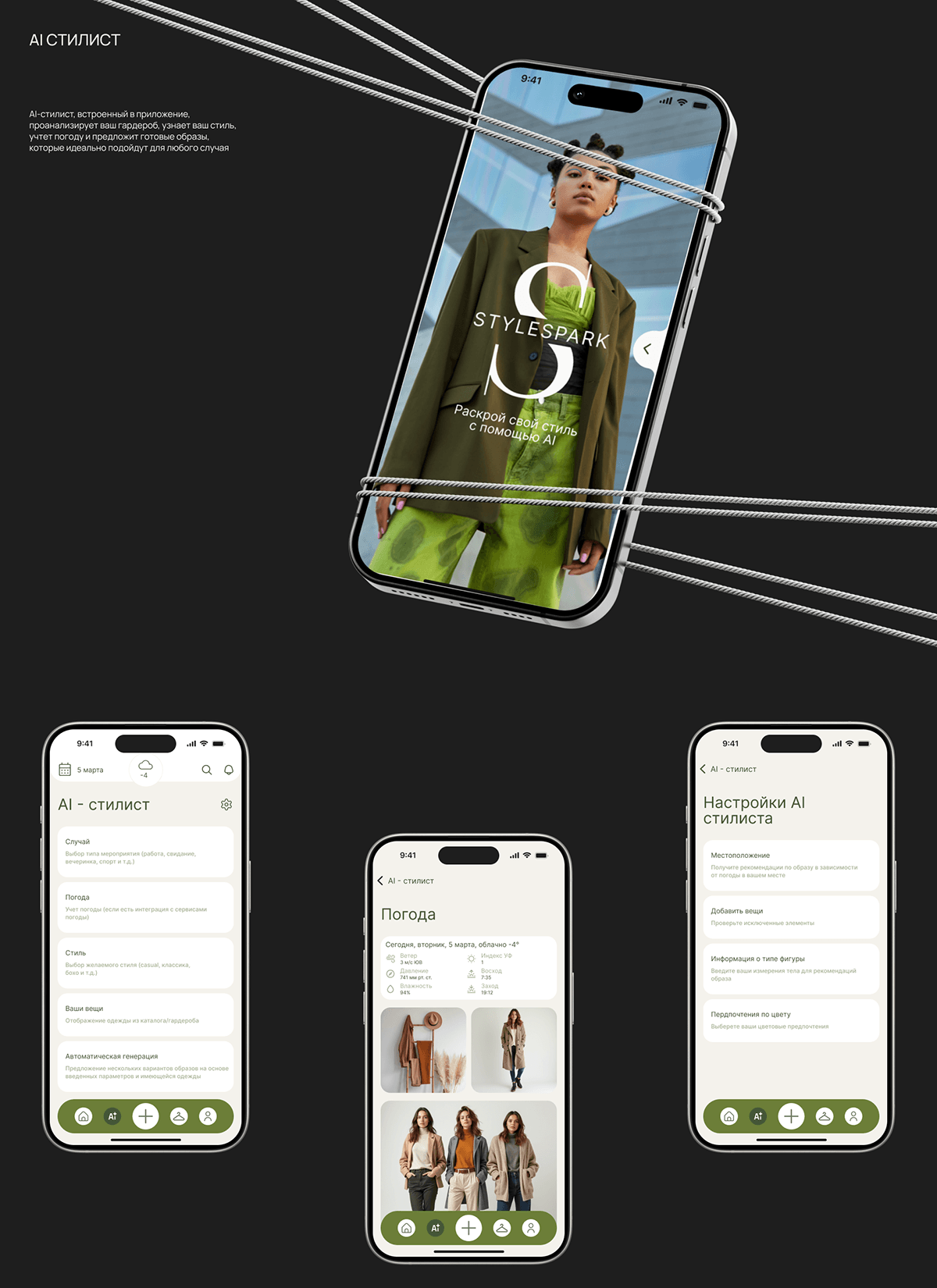 AI stylist mobile app — Изображение №13 — Интерфейсы на Dprofile