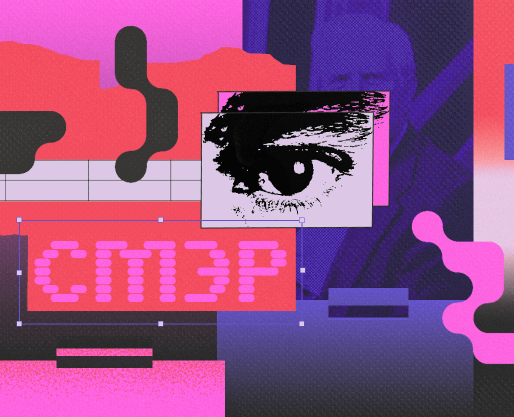Цифровые коллажи для Skillbox Media на Dprofile