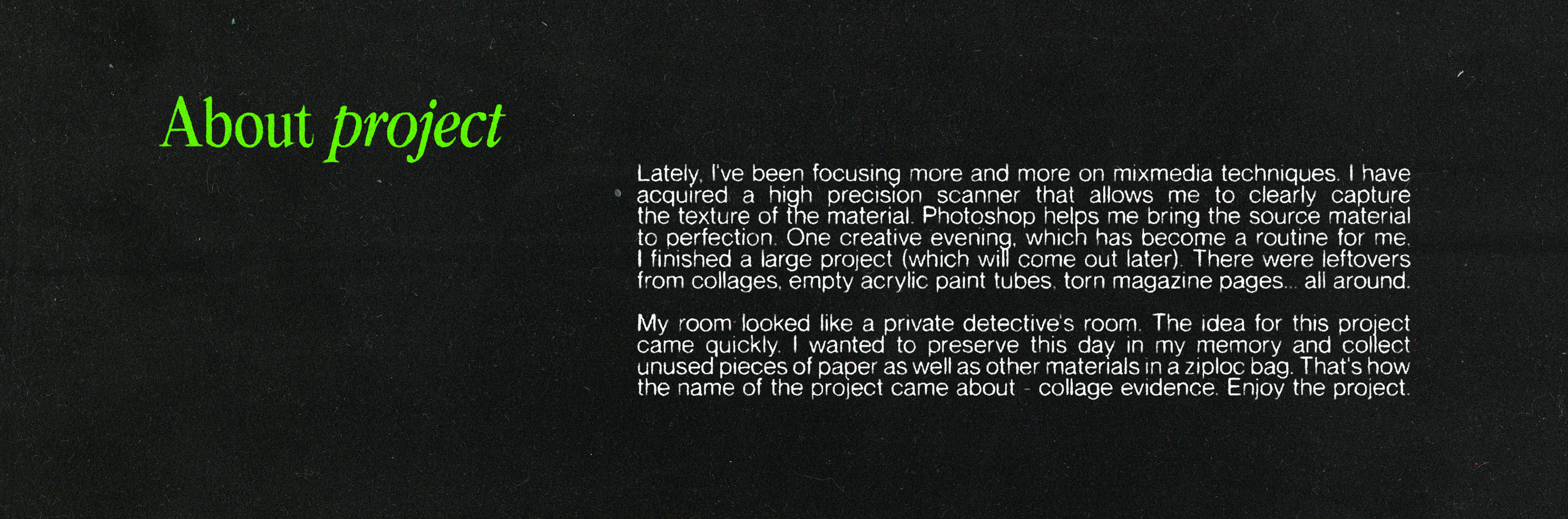 Collage Evidence — Изображение №3 — Графика на Dprofile