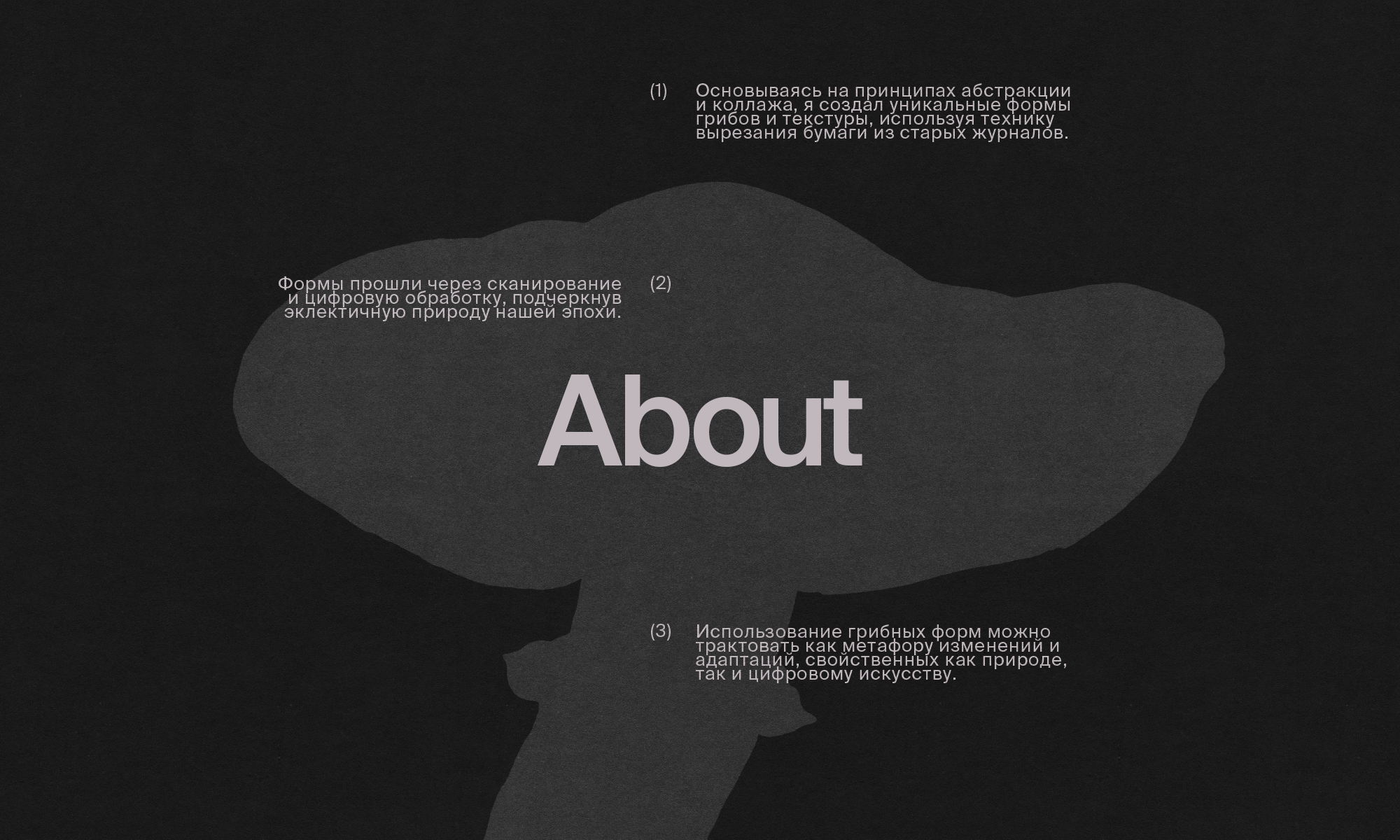 Проект Collage & Mushrooms — Изображение №3 — Иллюстрация, Графика на Dprofile