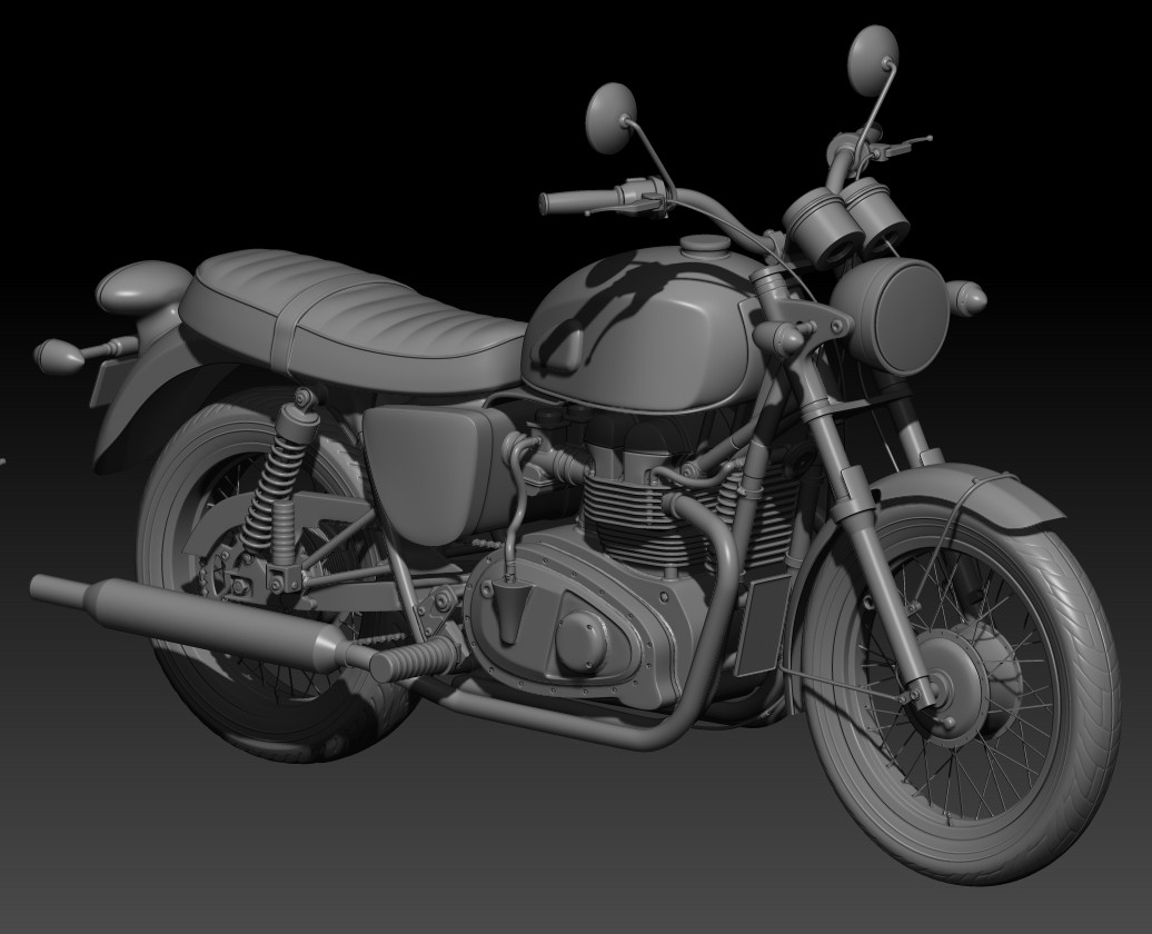 3D model Bike — 3D на Dprofile