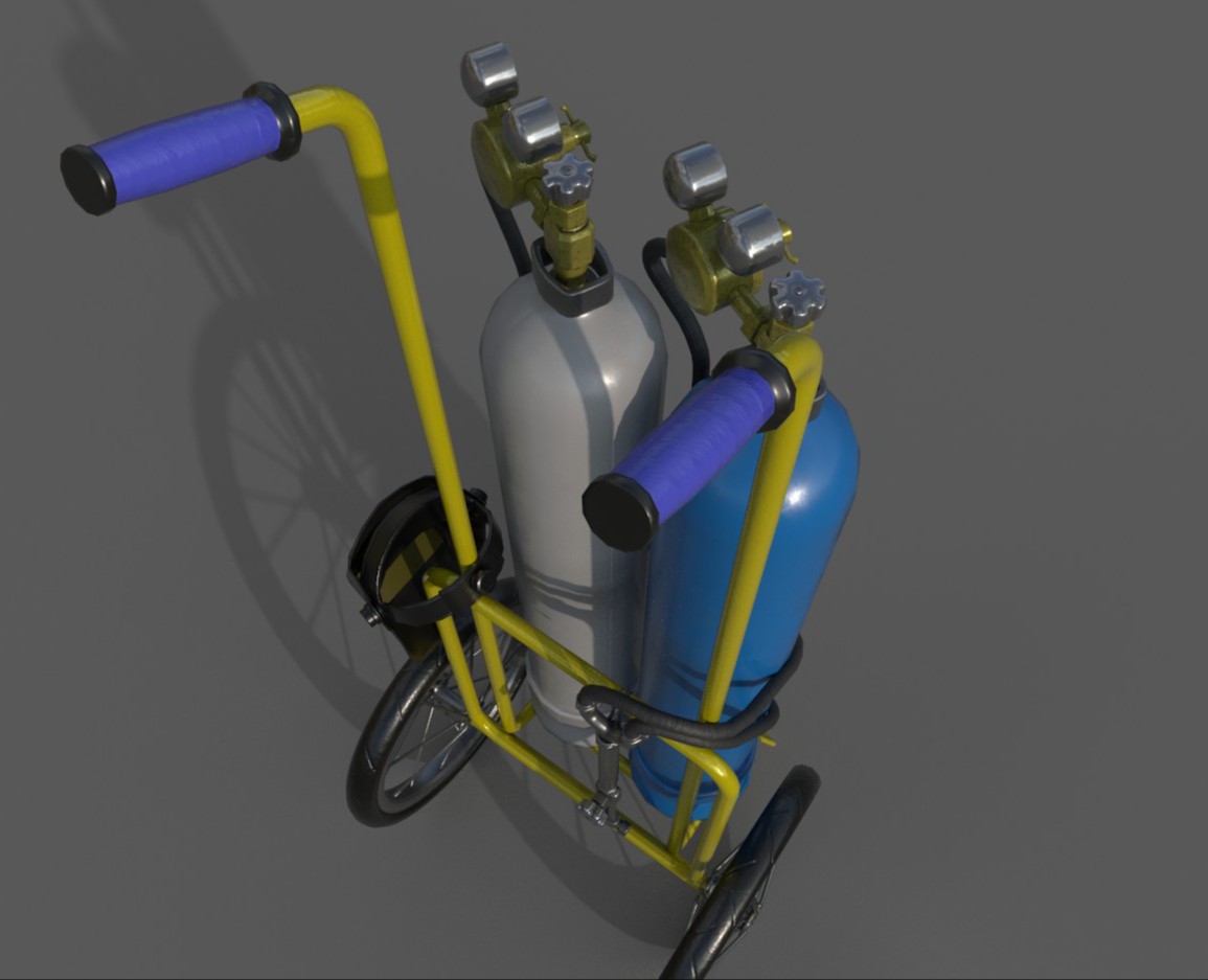 Модель сварочного аппарата — 3D на Dprofile