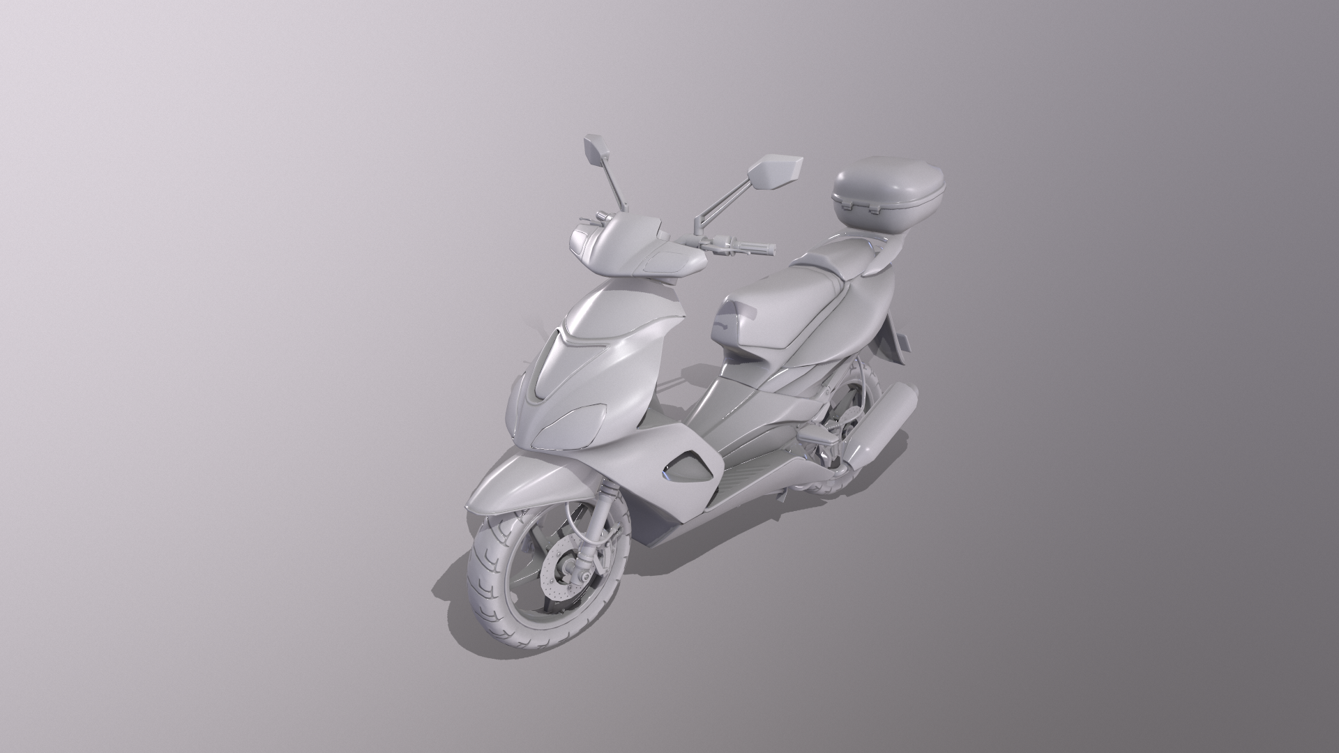 3D модель скутера — Изображение №2 — 3D на Dprofile