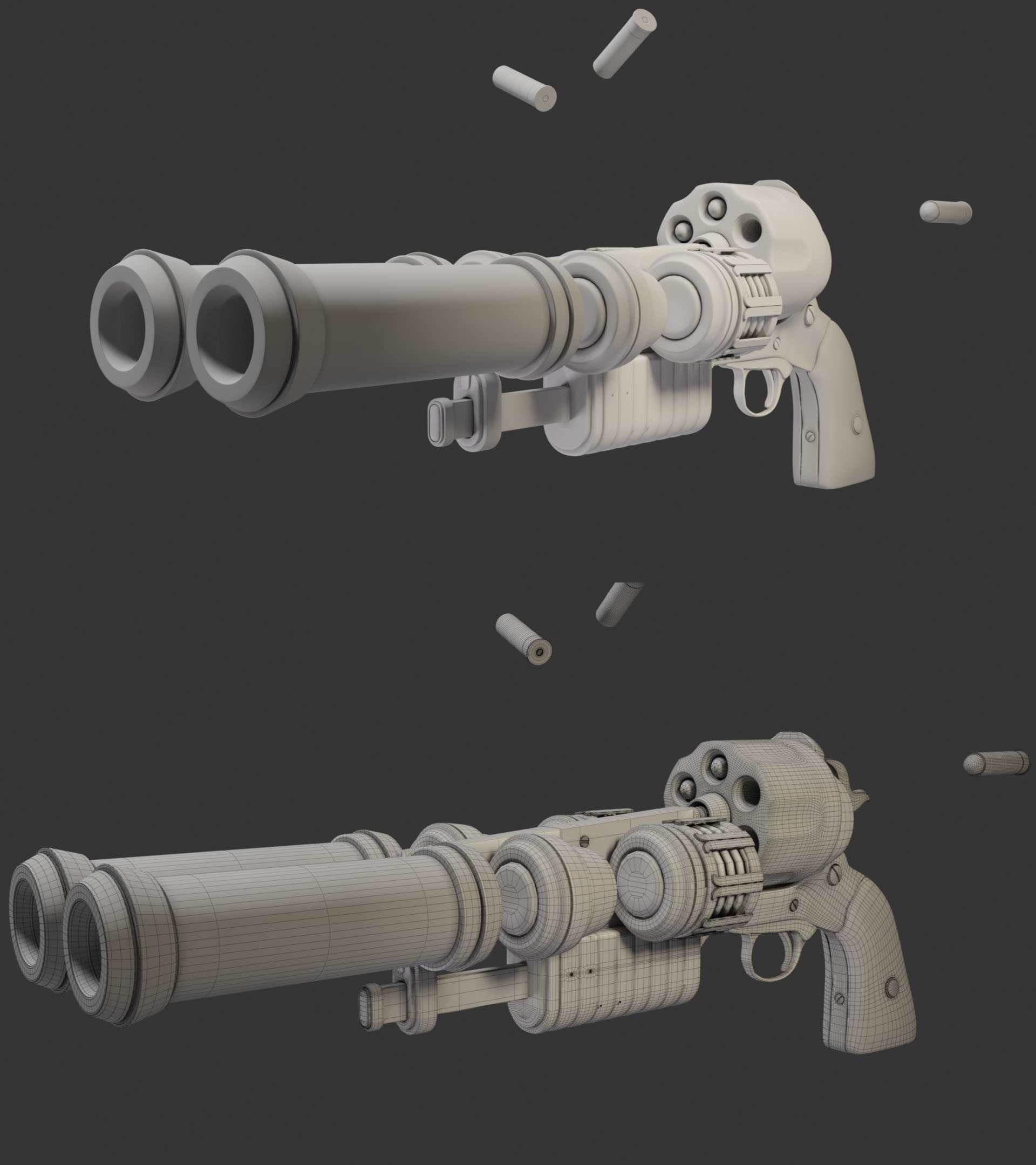 Модель фантастического оружия — Изображение №1 — 3D на Dprofile