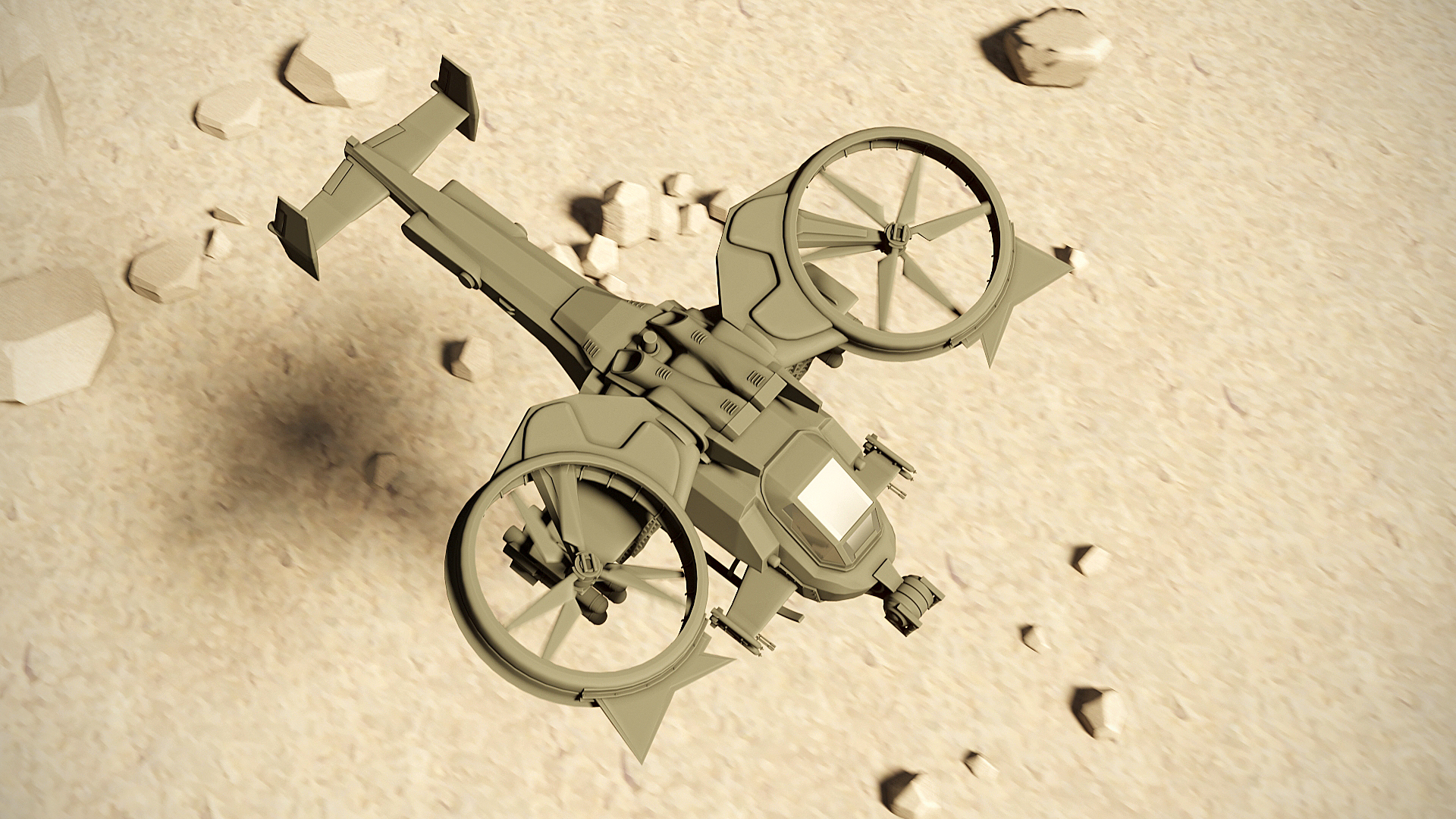 3D модель футуристического автомобиля — Изображение №4 — Анимация на Dprofile