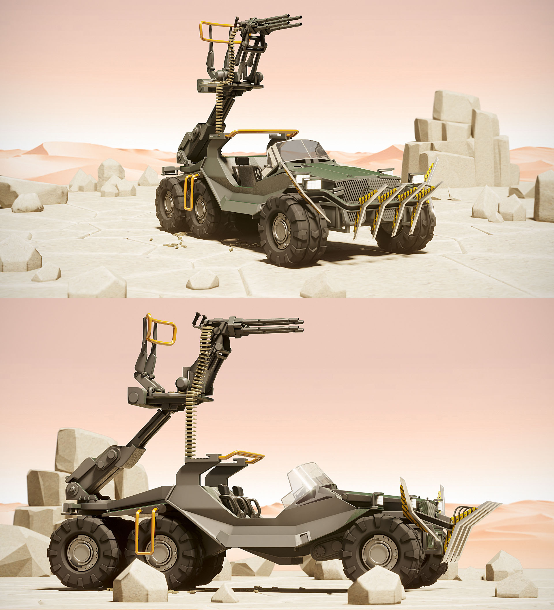 3D модель футуристического автомобиля — Изображение №1 — Анимация на Dprofile