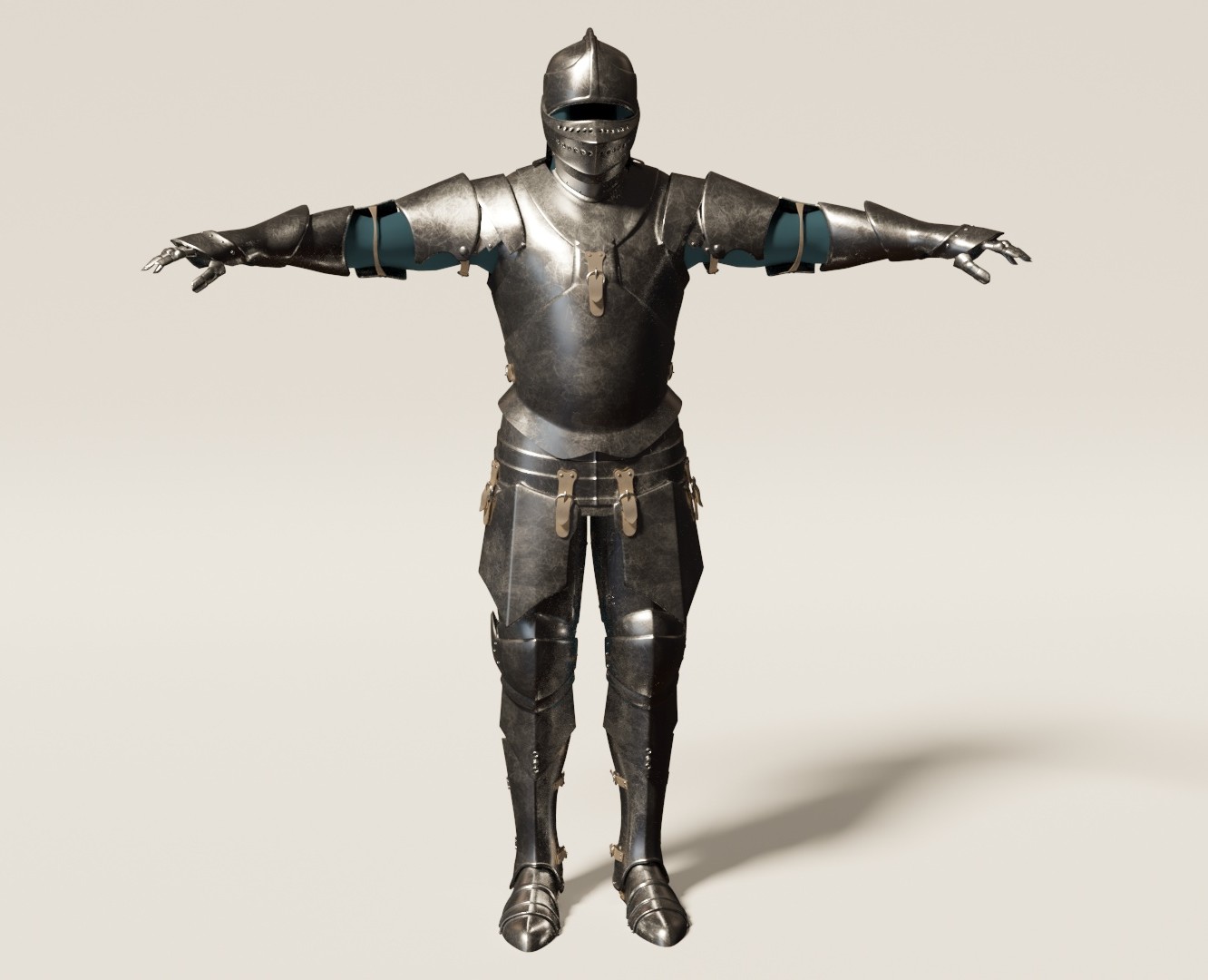 3Д модель доспехов с окружением — 3D на Dprofile