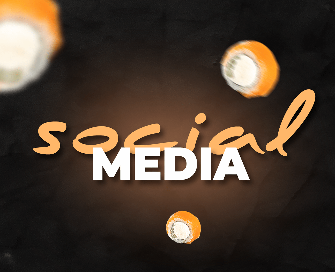 sushi - SOCIAL MEDIA — Брендинг, Иллюстрация на Dprofile