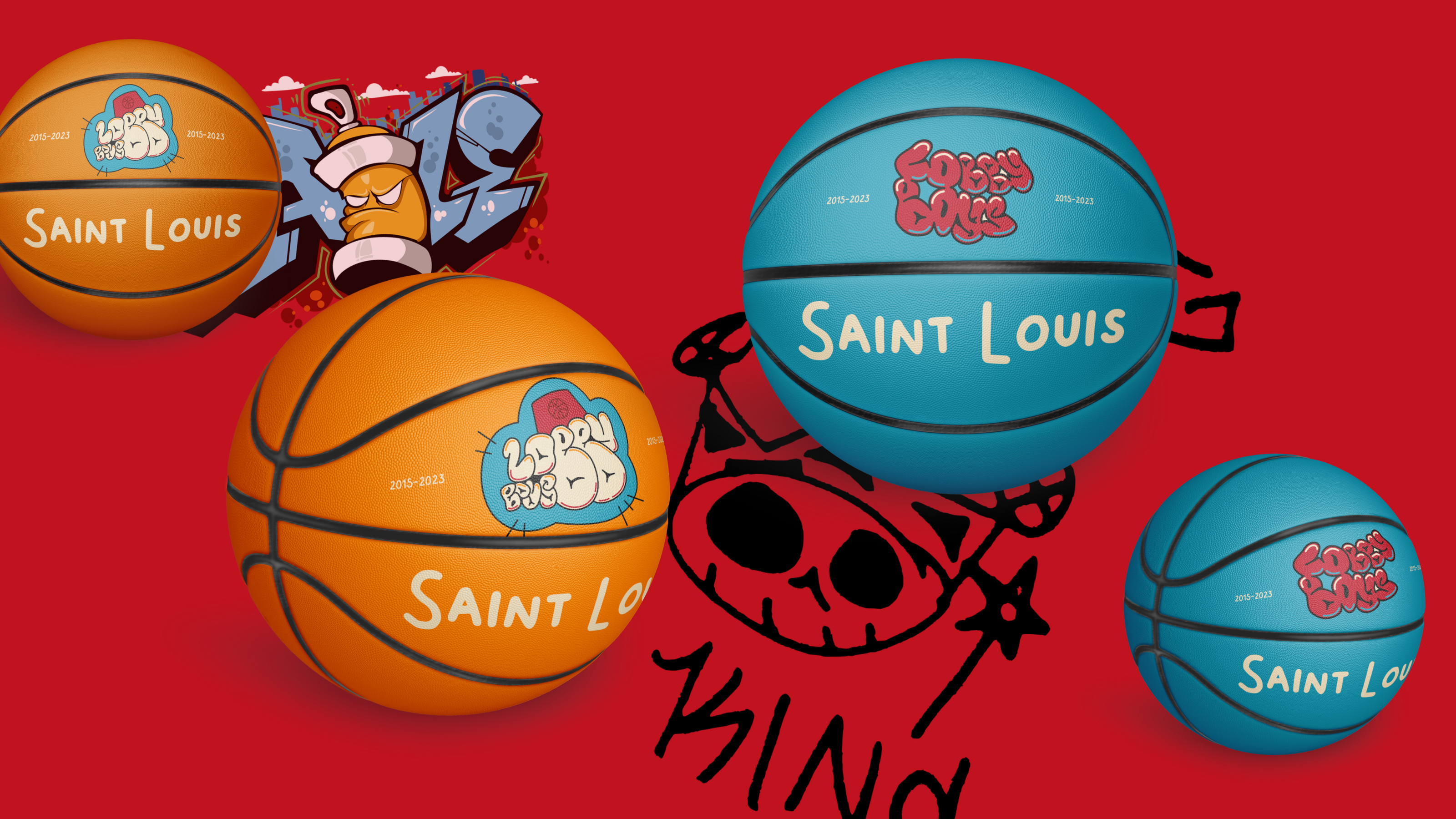 SAINT LOUIS LOBBY BOYS basketball team - brending — Изображение №12 — Брендинг, Иллюстрация на Dprofile