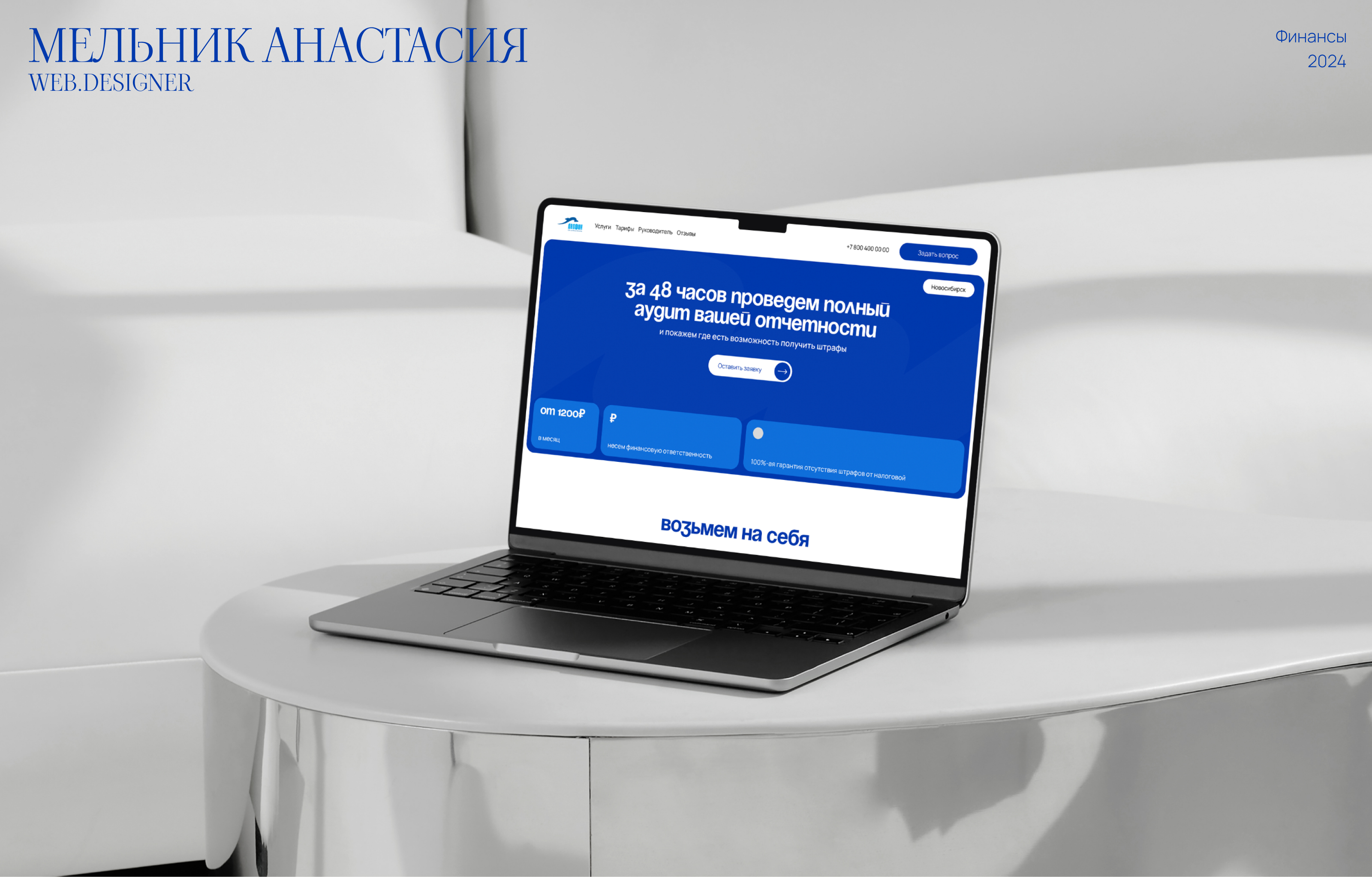 ДелФин | Компания бухгалтерии — Изображение №1 — Интерфейсы на Dprofile